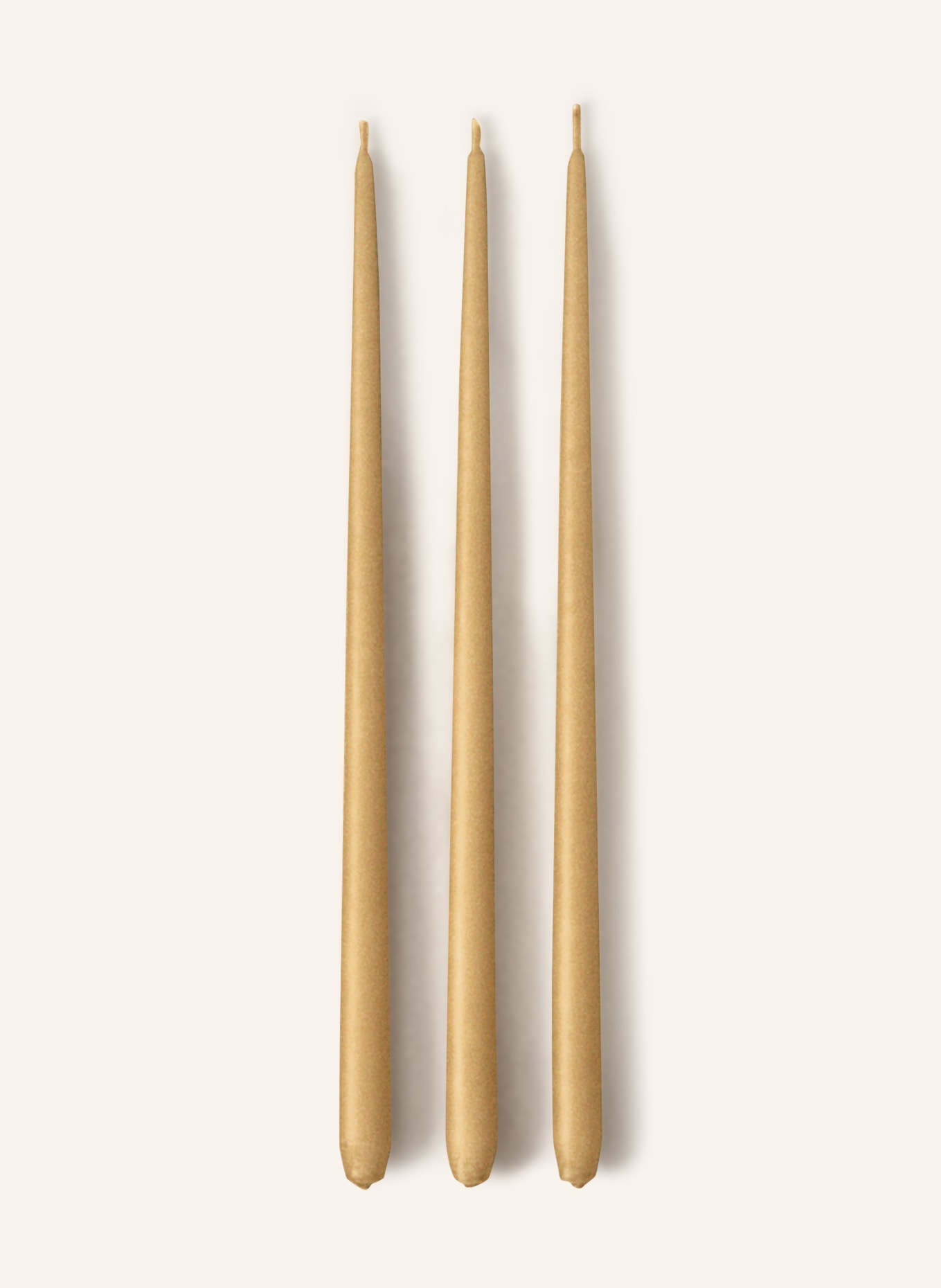 STOFF NAGEL Set of 6 taper candles: CAMEL