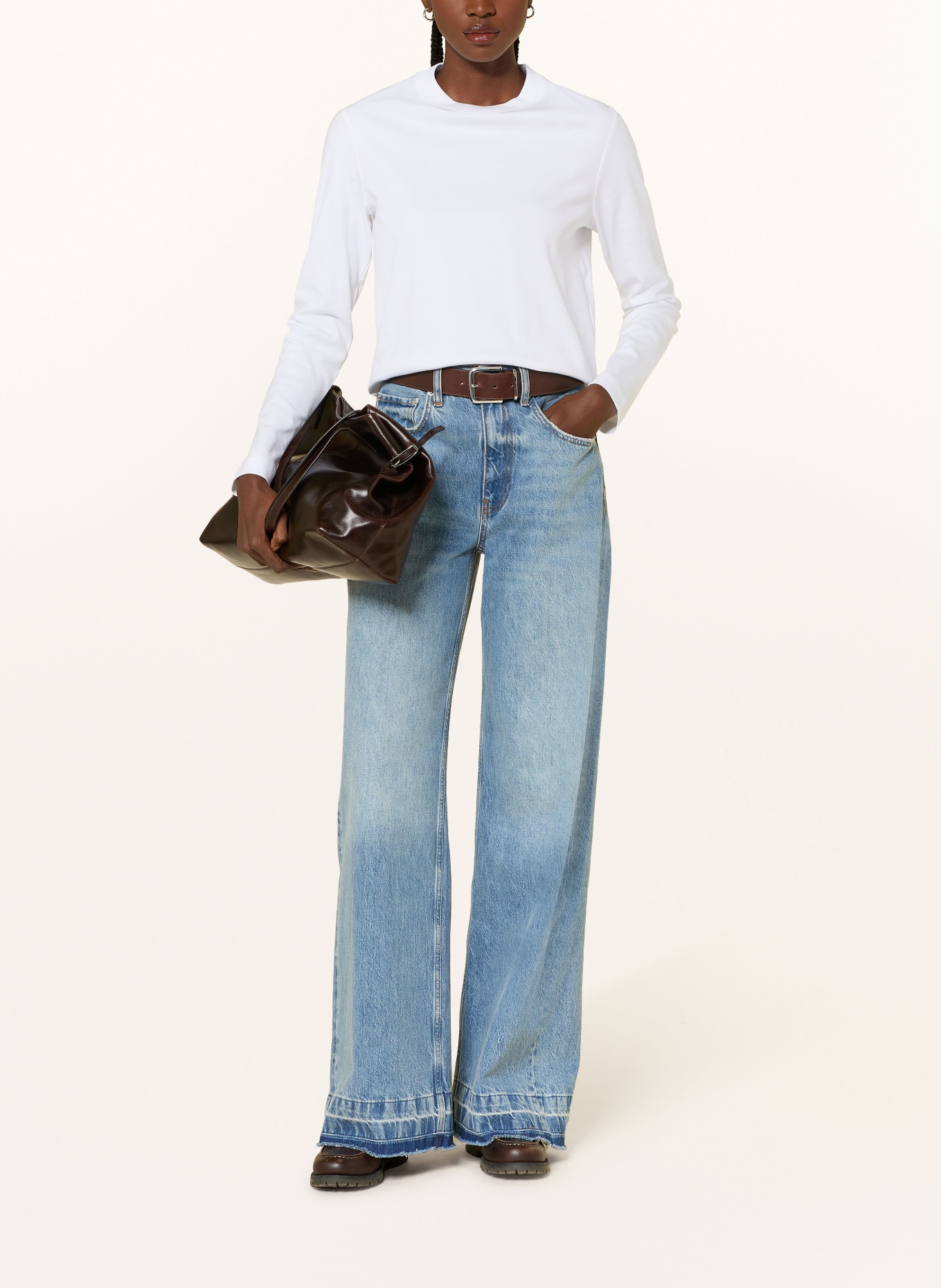 COS Longsleeve: WEISS