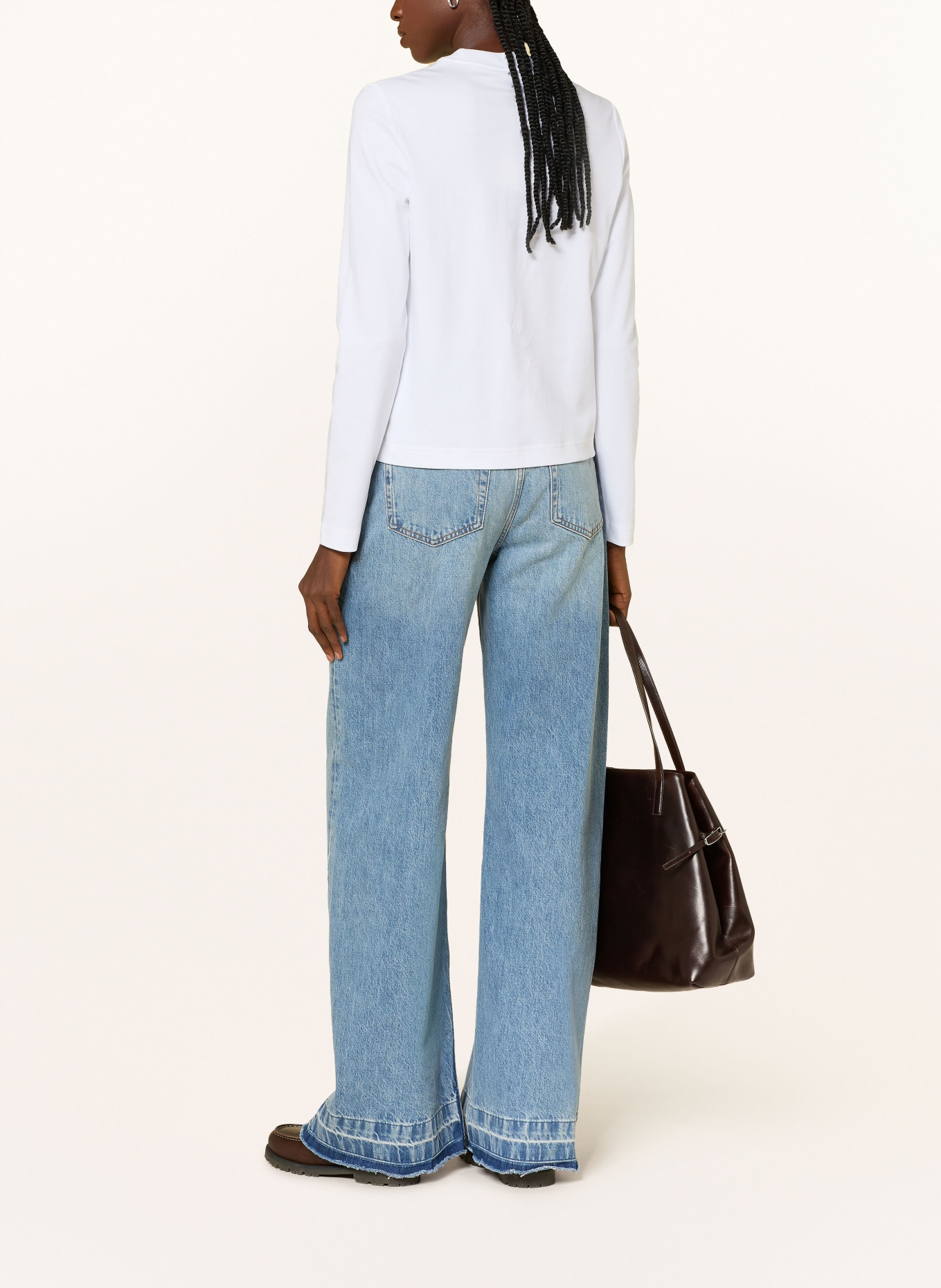 COS Longsleeve: WEISS