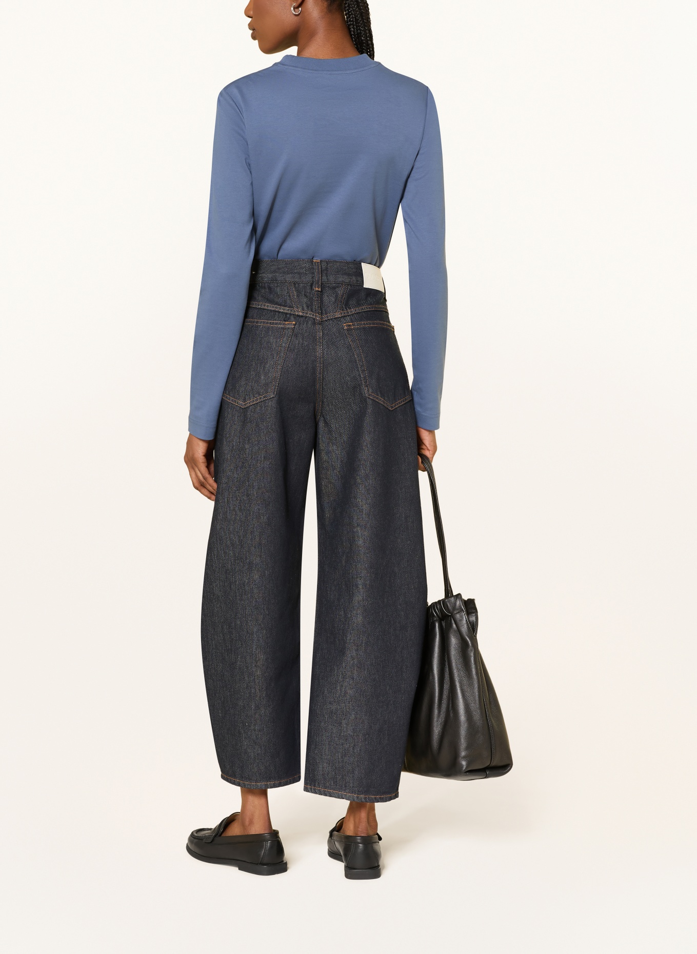 COS Longsleeve: BLAUW