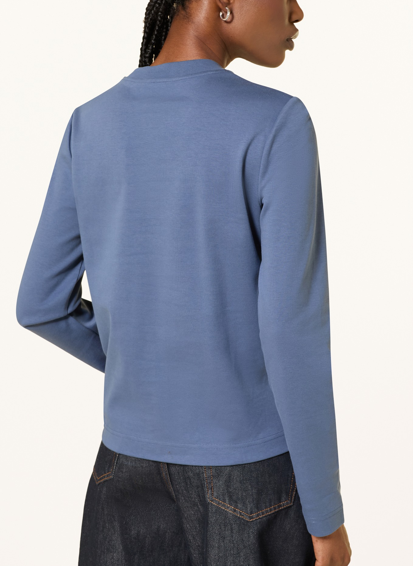 COS Longsleeve: BLAUW