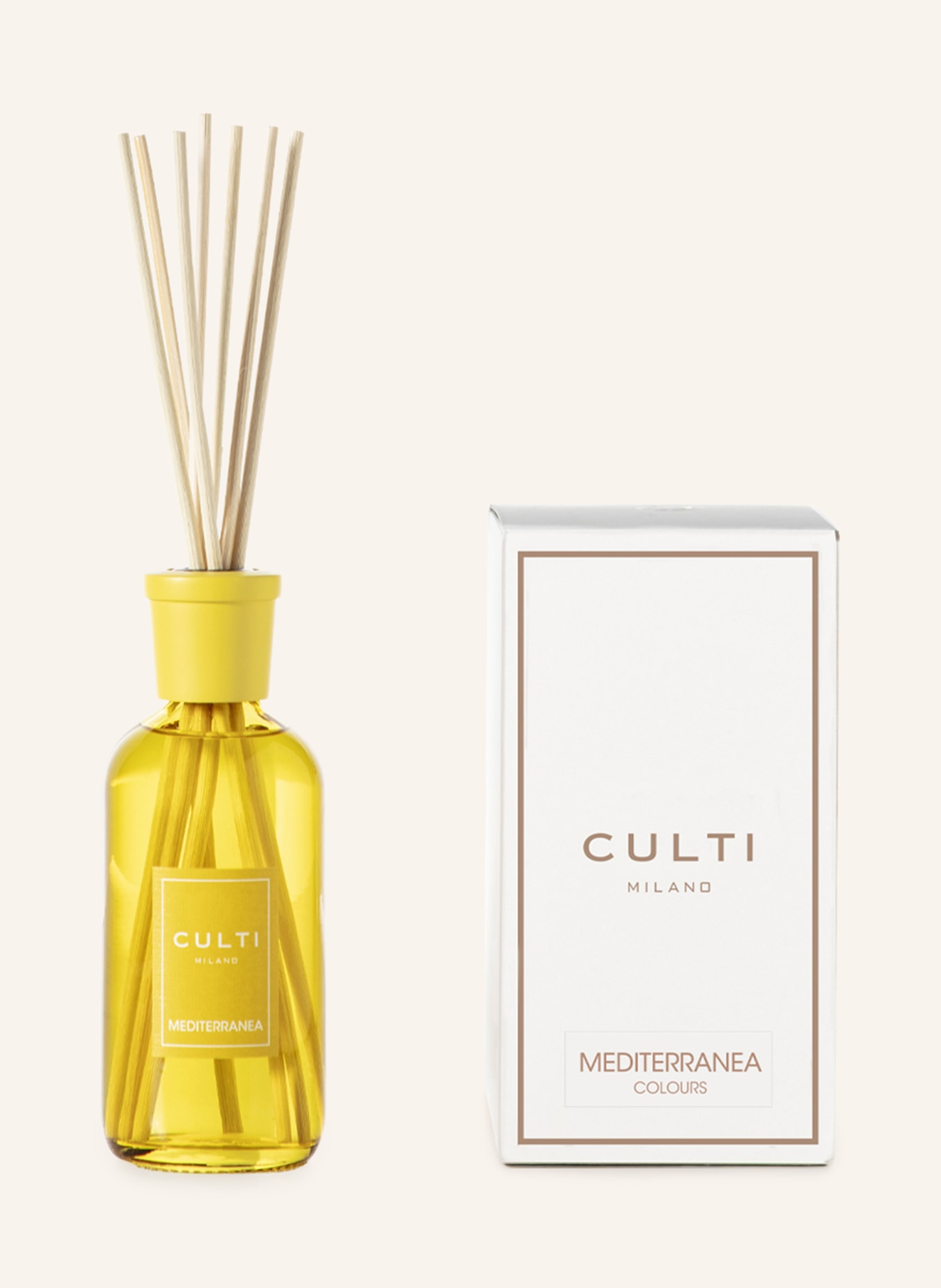 CULTI Zapach do pomieszczeń COLOUS MEDITERRANEA: ŻÓŁTY