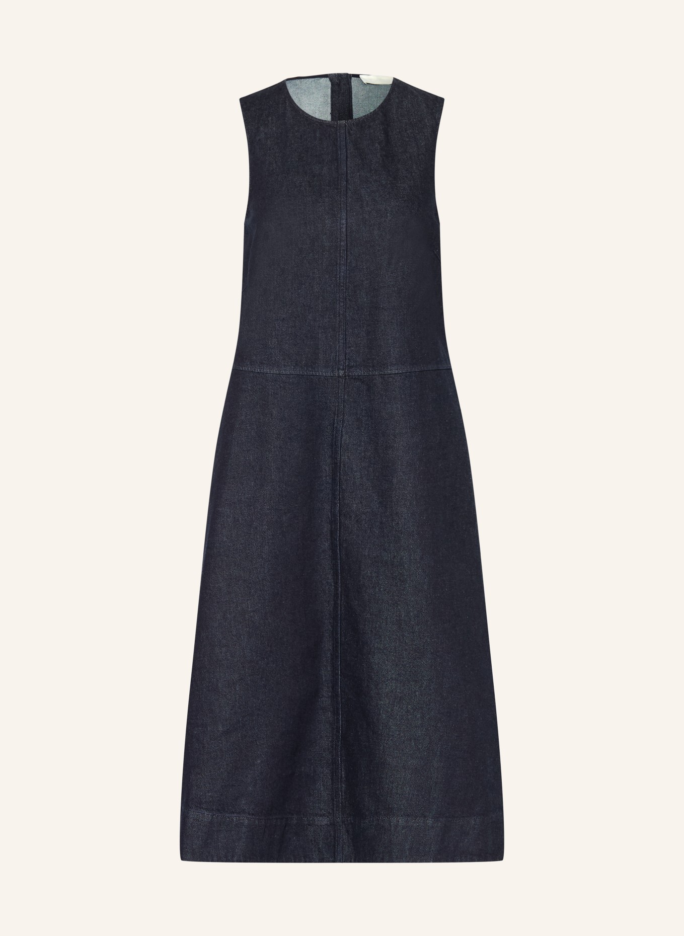 COS Jeansjurk: DONKERBLAUW