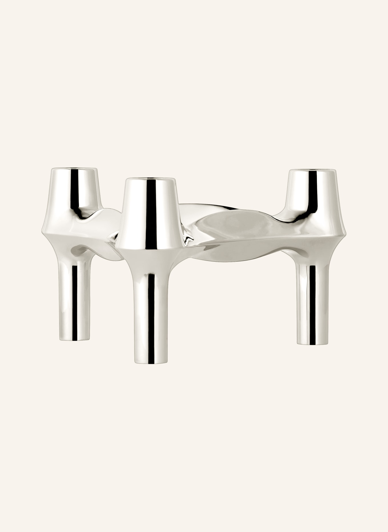 STOFF NAGEL bougeoir: ARGENT