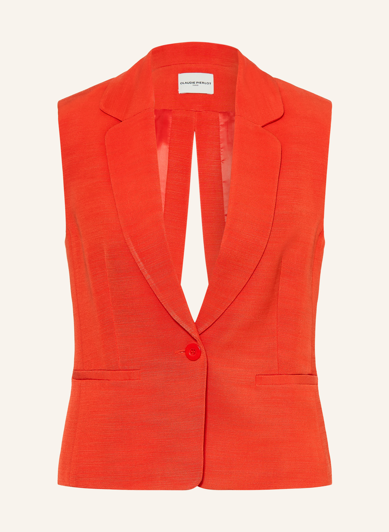 CLAUDIE PIERLOT Blazerweste: ROT