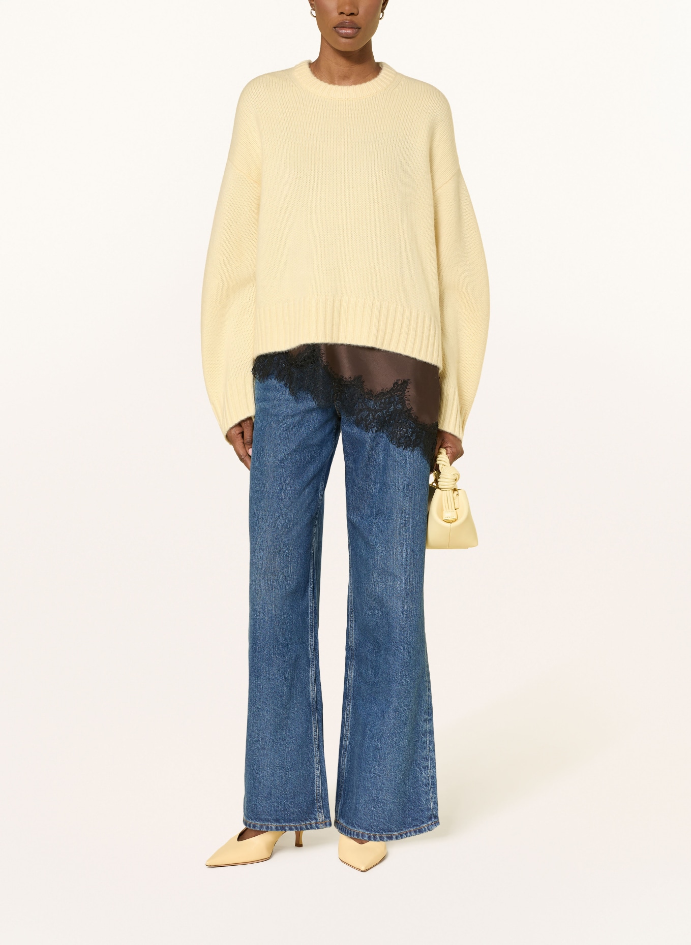 COS Cashmere-Pullover: HELLGELB