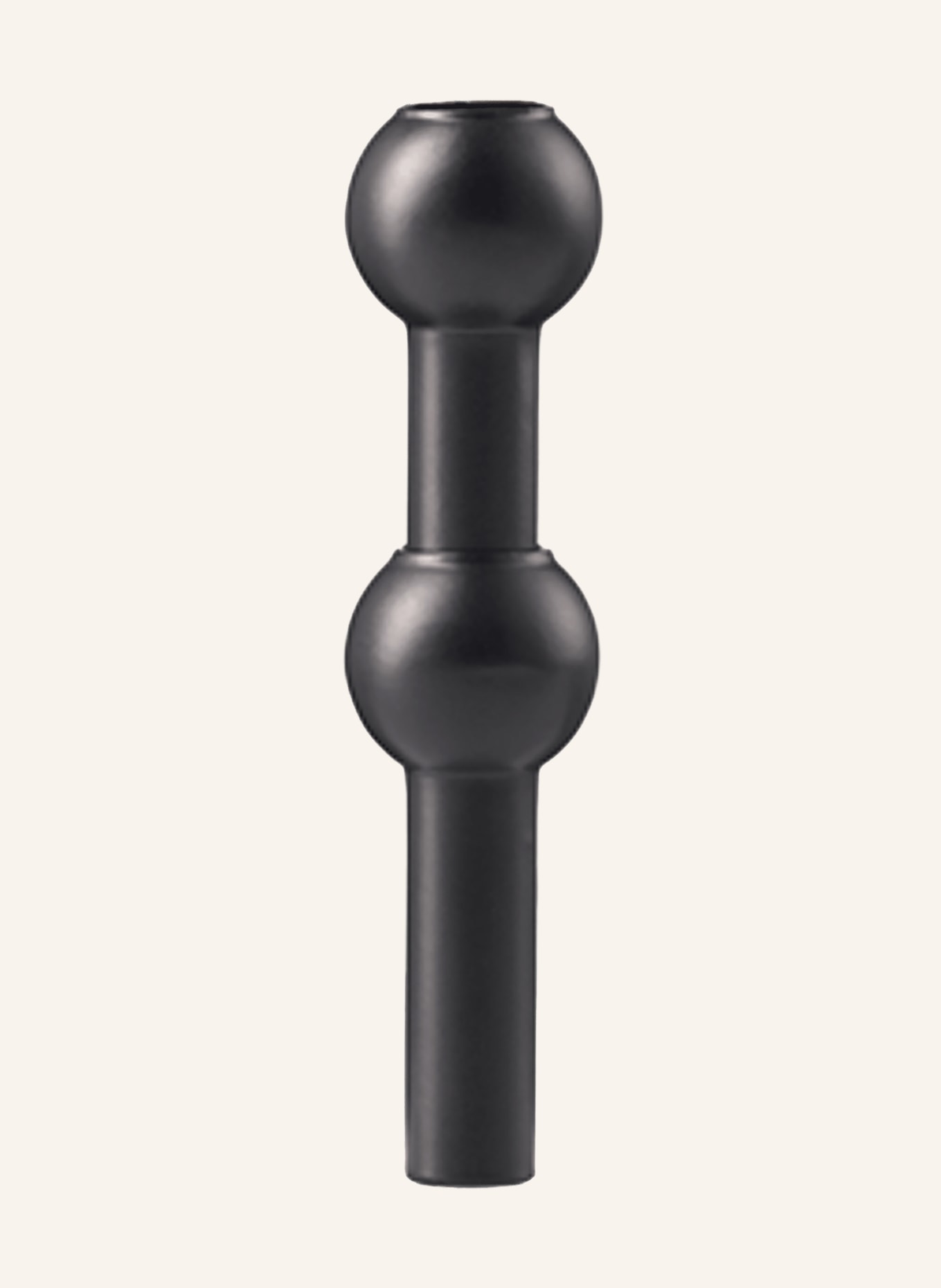 STOFF NAGEL vase: BLACK
