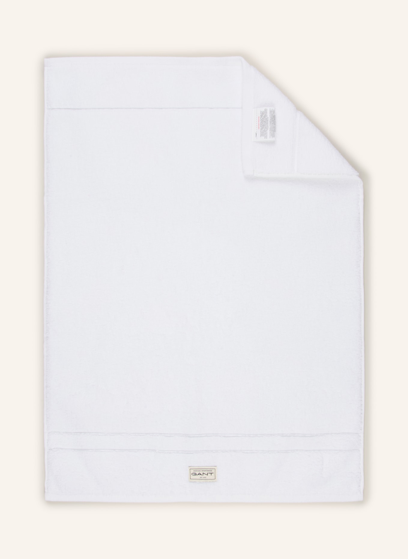 GANT HOME ręcznik: BIAŁY