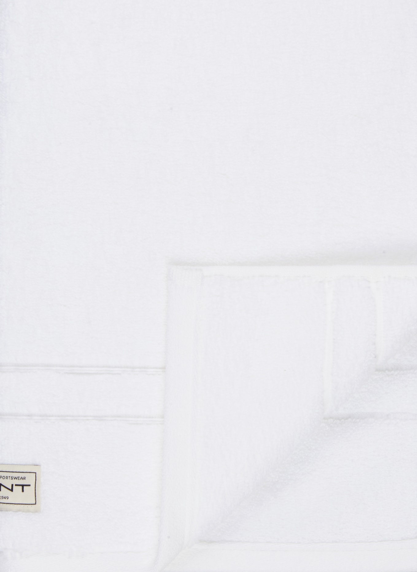 GANT HOME ręcznik: BIAŁY