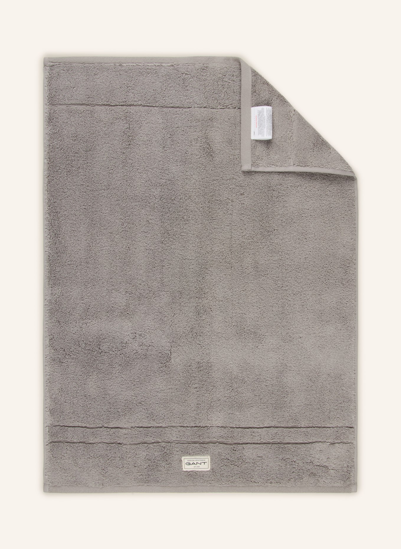 GANT HOME ręcznik: SZARY