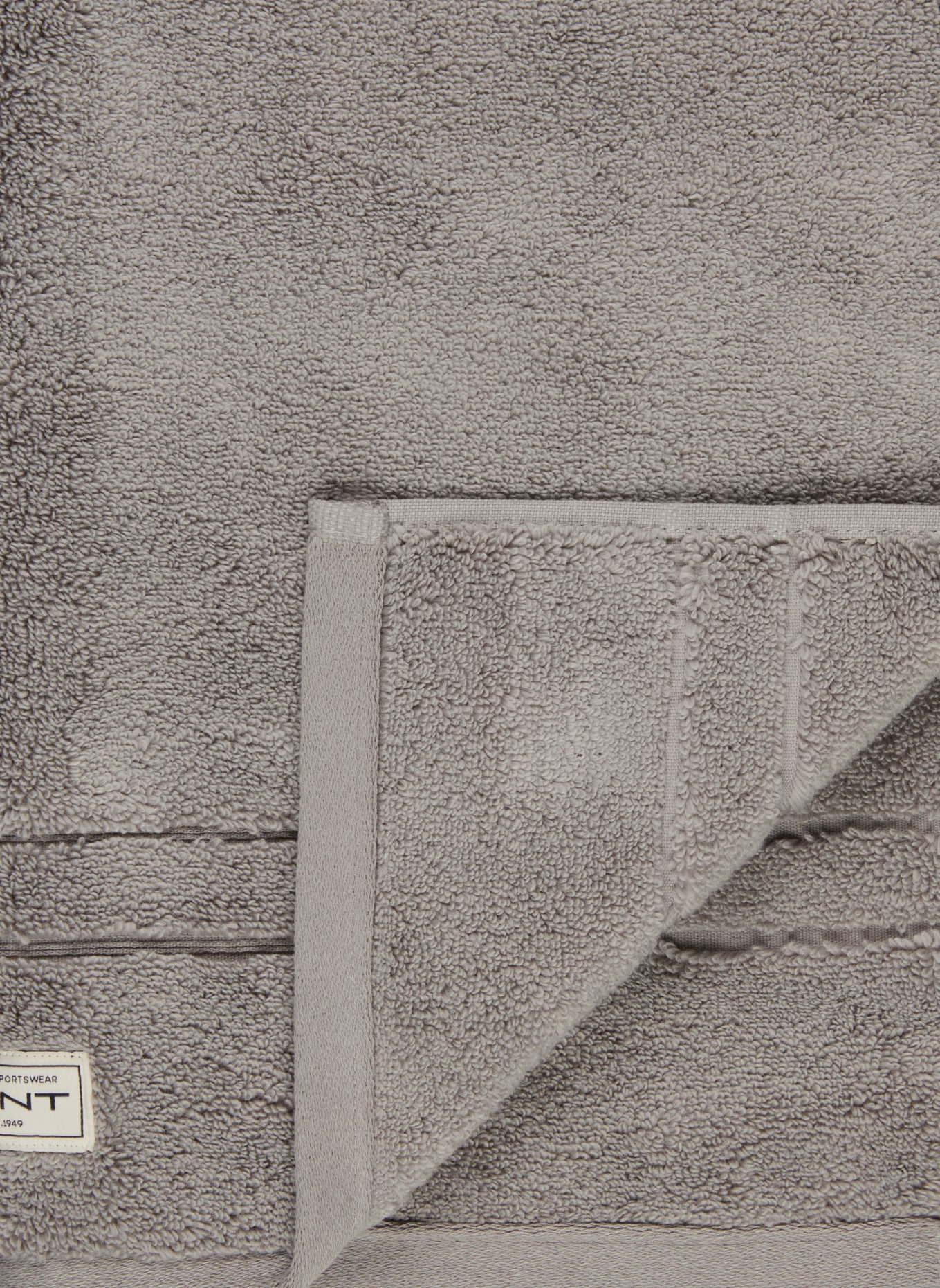 GANT HOME ręcznik: SZARY