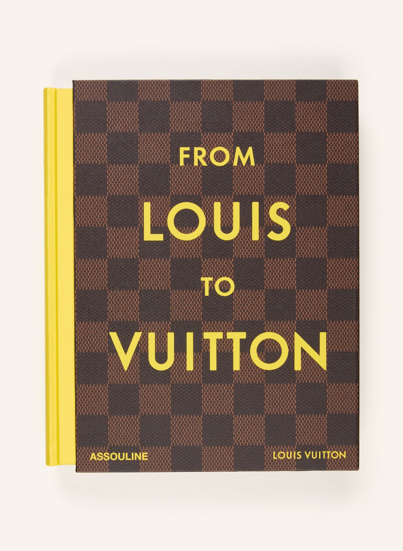 ASSOULINE Boek FROM LOUIS TO VUITTON: MARRON FONCÉ / BRUIN / GEEL