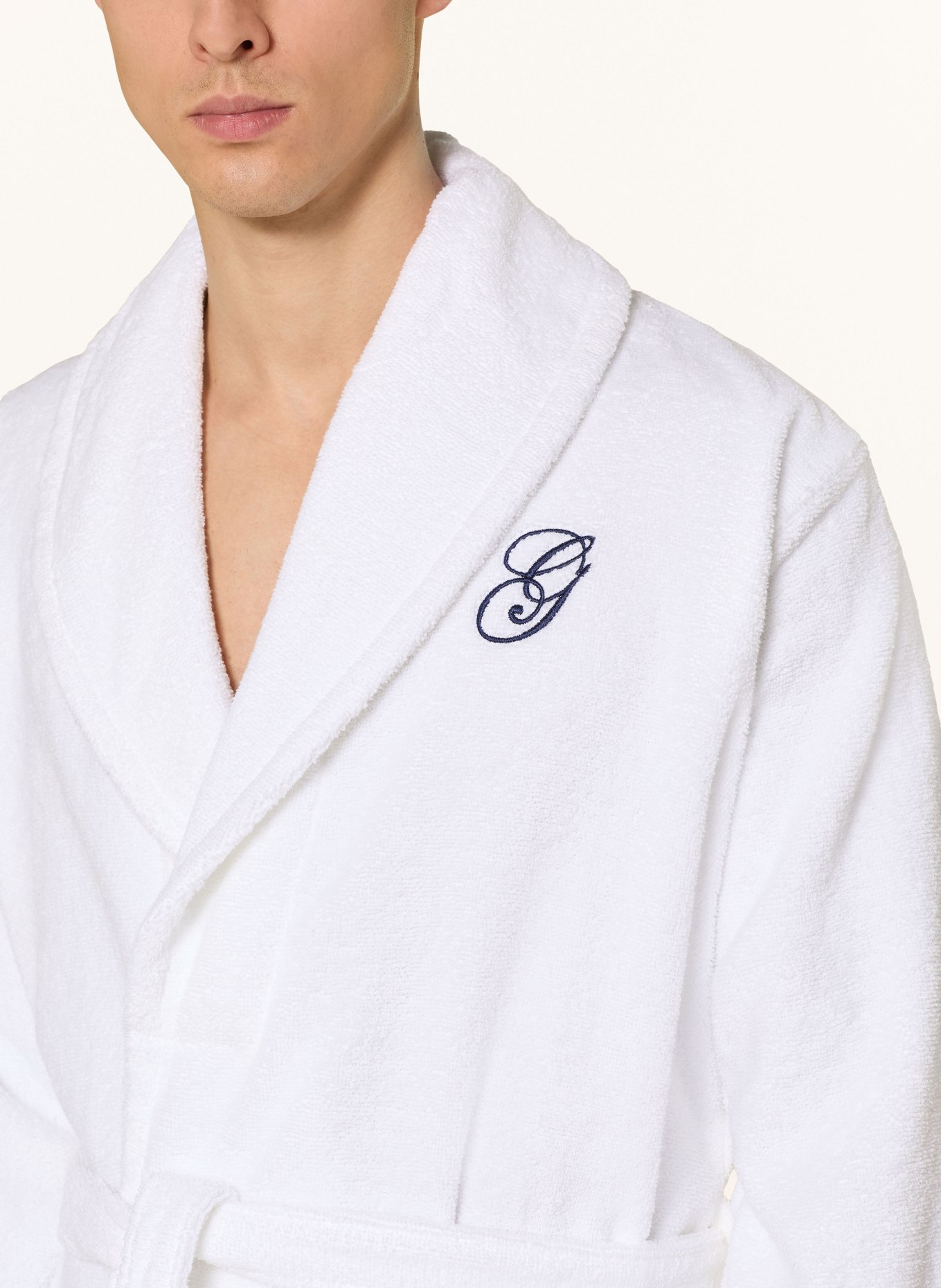 GANT HOME Peignoir unisexe: BLANC