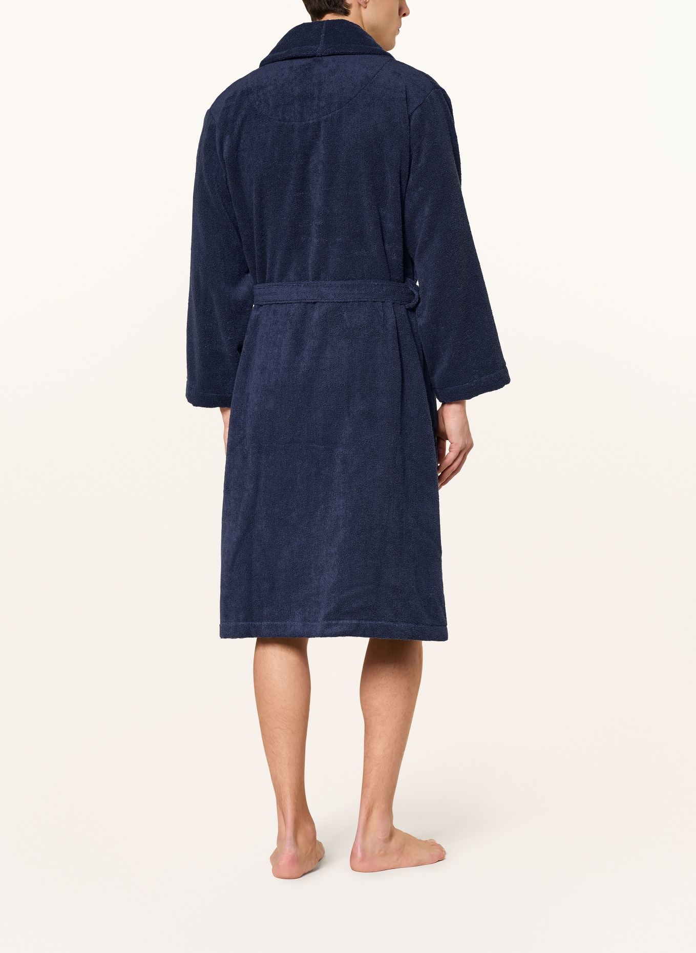 GANT HOME Peignoir unisexe: BLEU FONCÉ