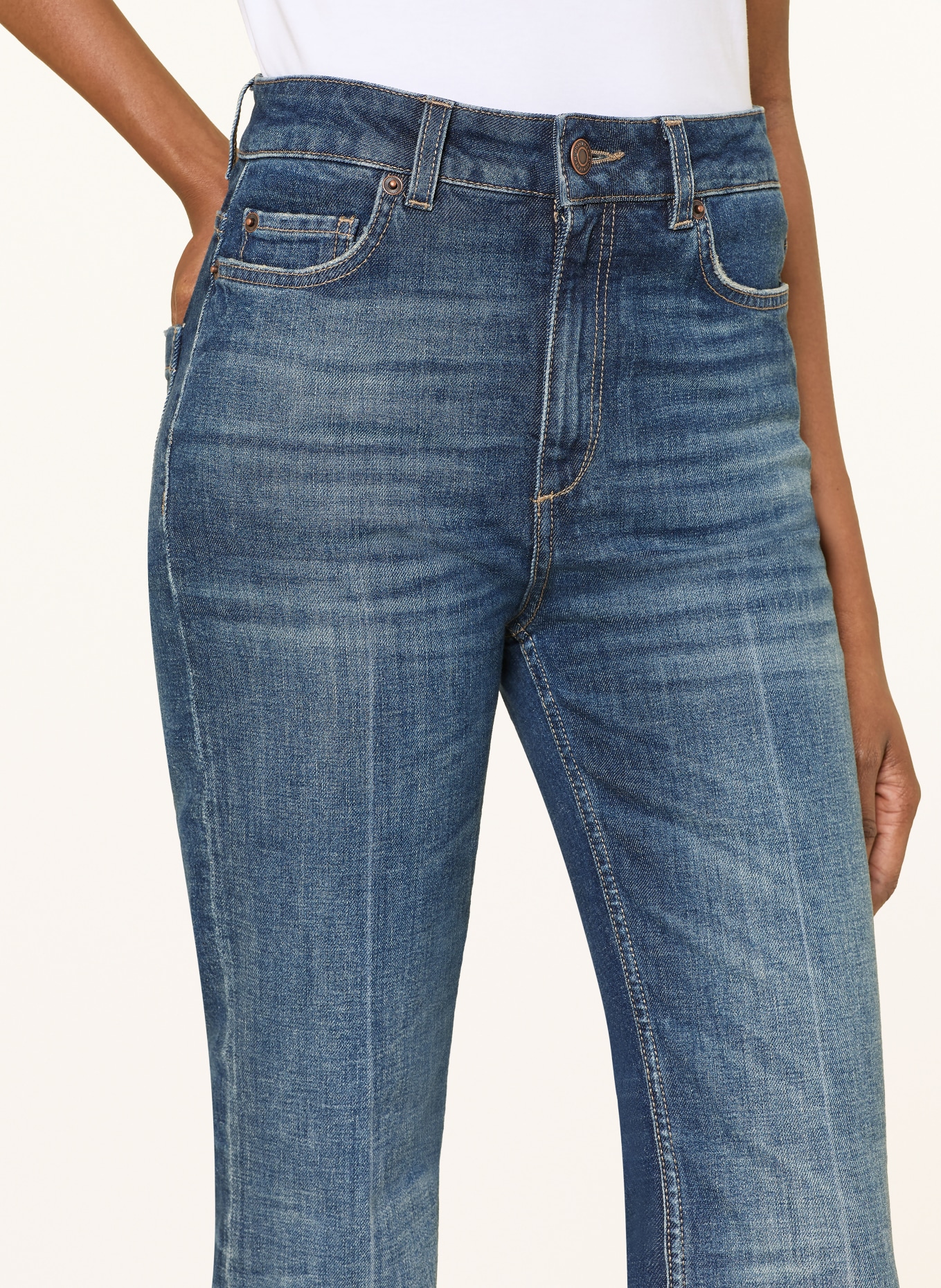 DOROTHEE SCHUMACHER Flared jeans BLUE JEANS BABY: 867 vintage blue