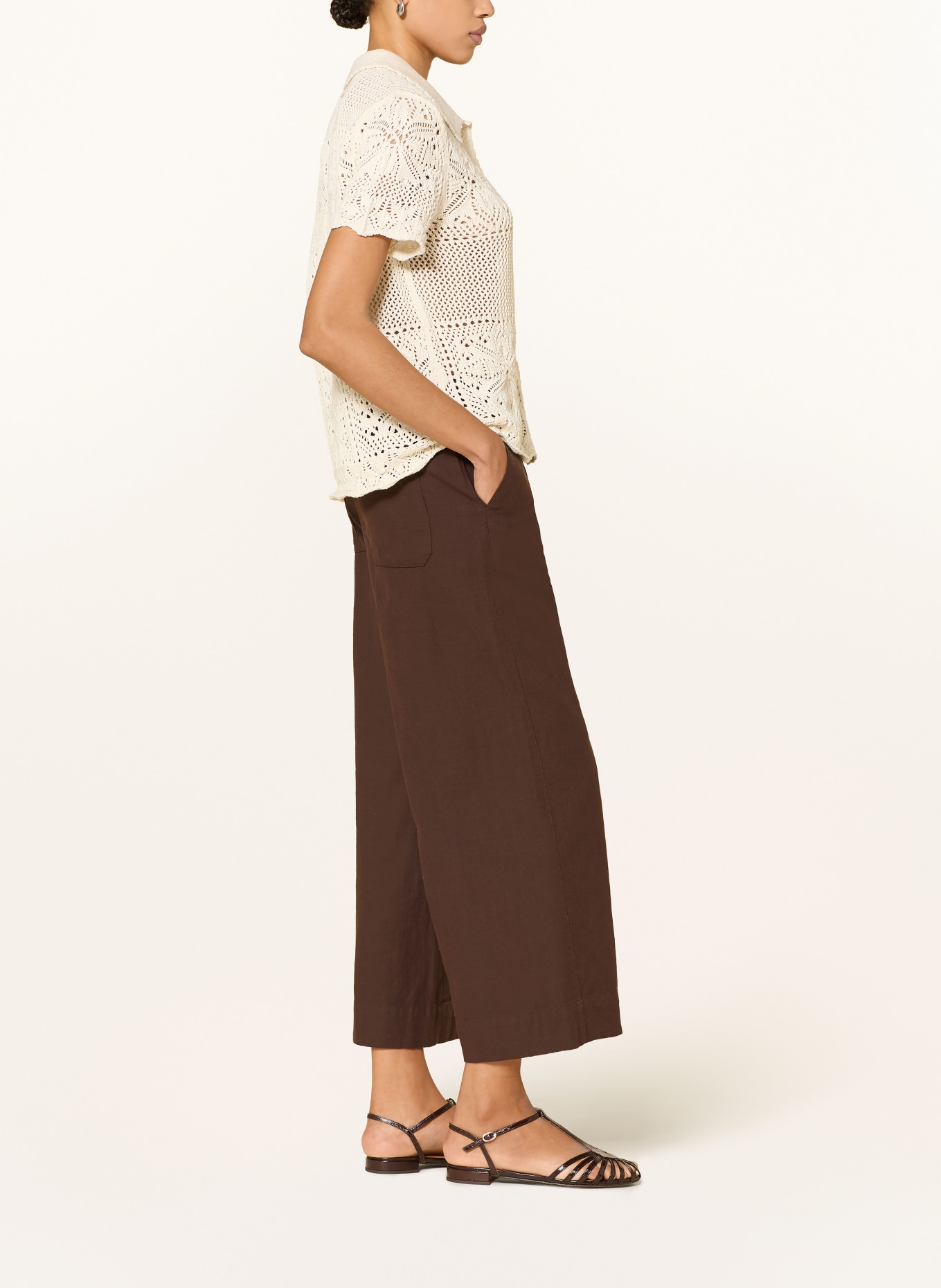 OPUS Culotte MEERI BREATH: DUNKELBRAUN