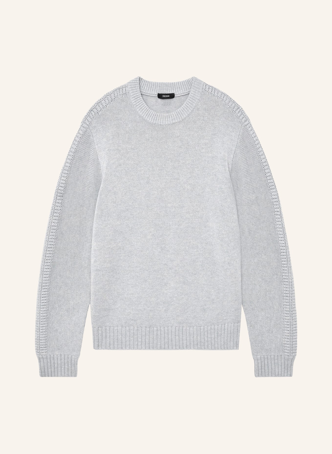 REISS Pull BEECH: GRIS CLAIR