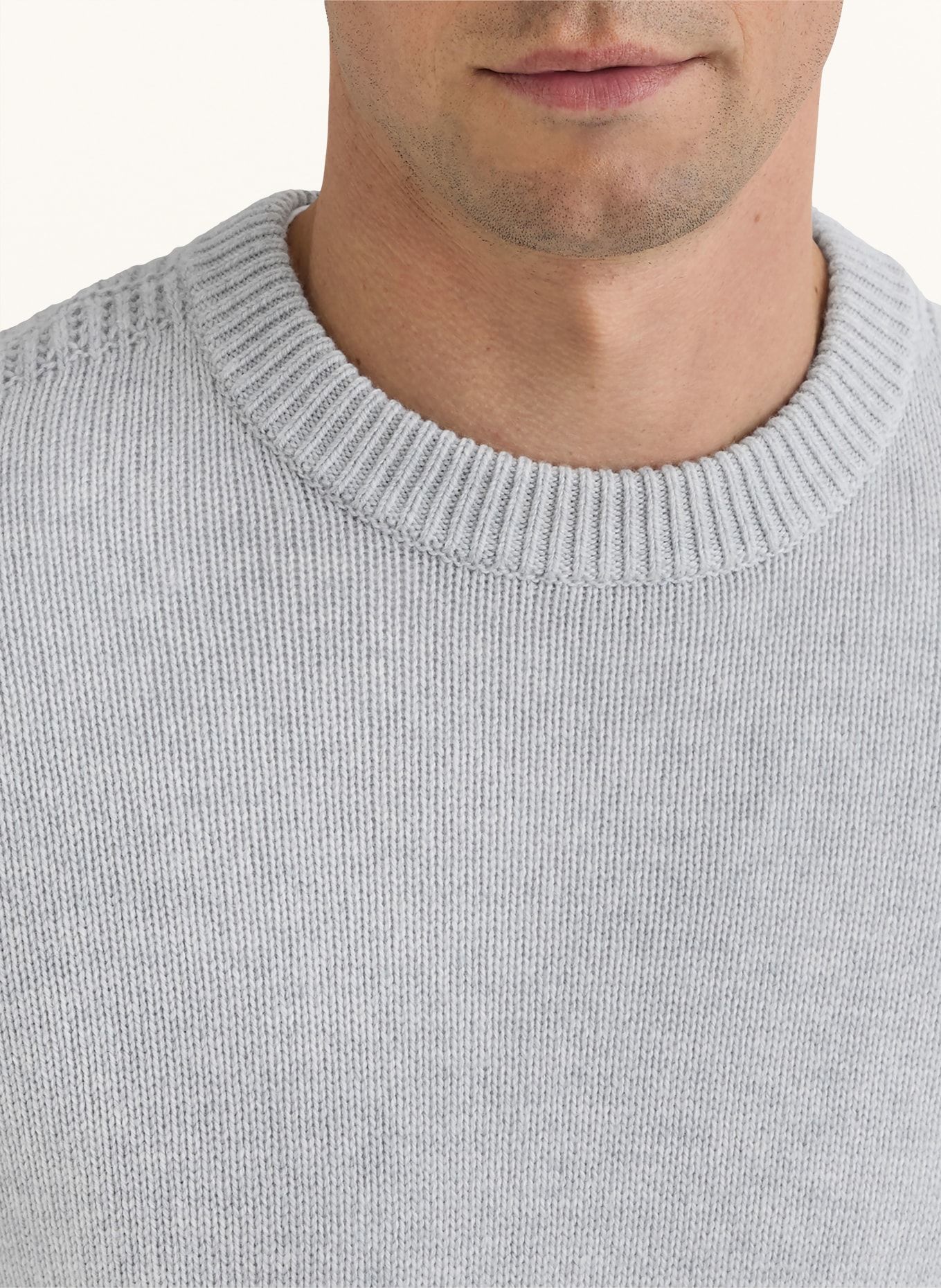 REISS Pull BEECH: GRIS CLAIR