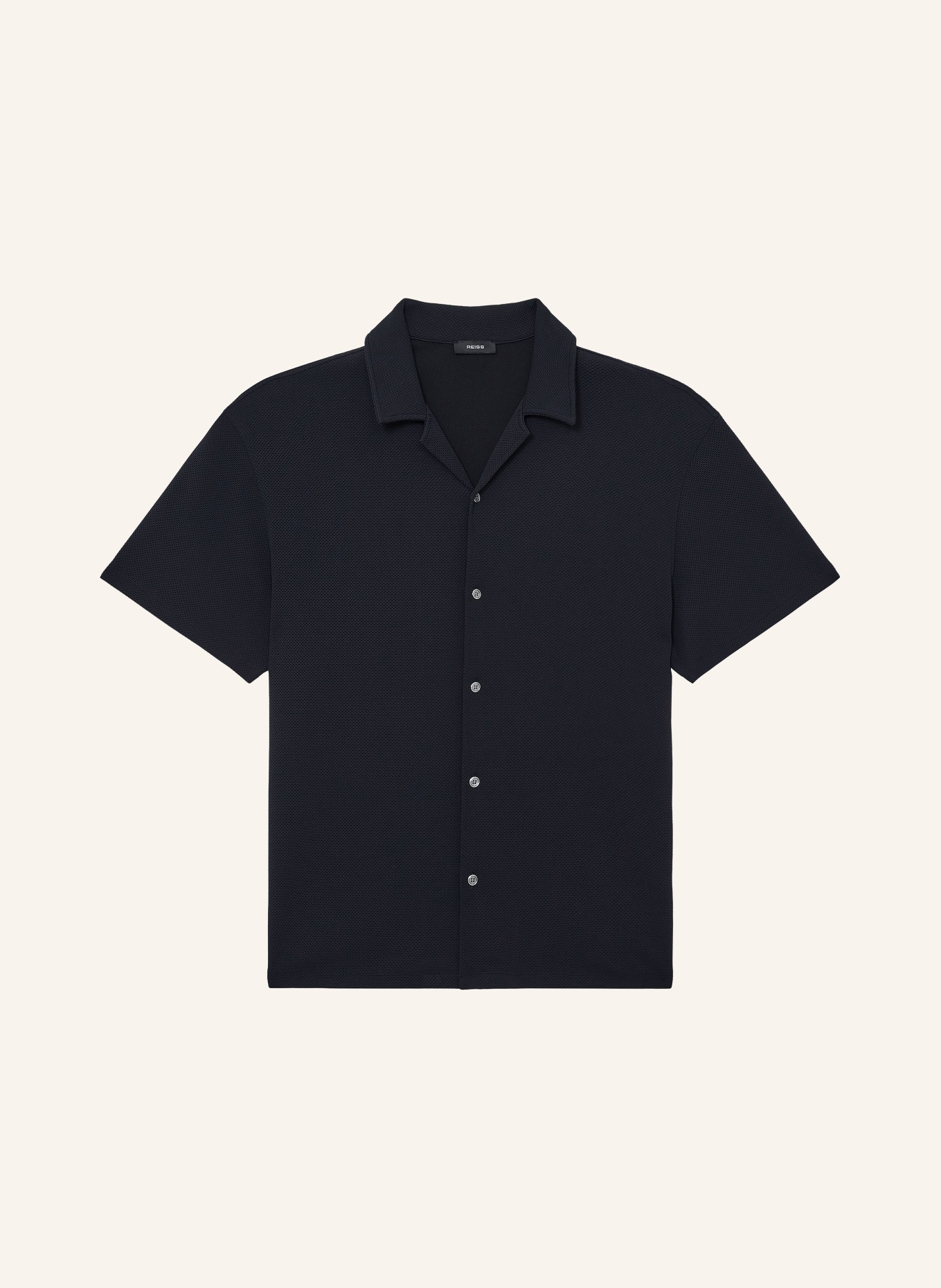 REISS Resorthemd CEDRIC Comfort Fit: DUNKELBLAU