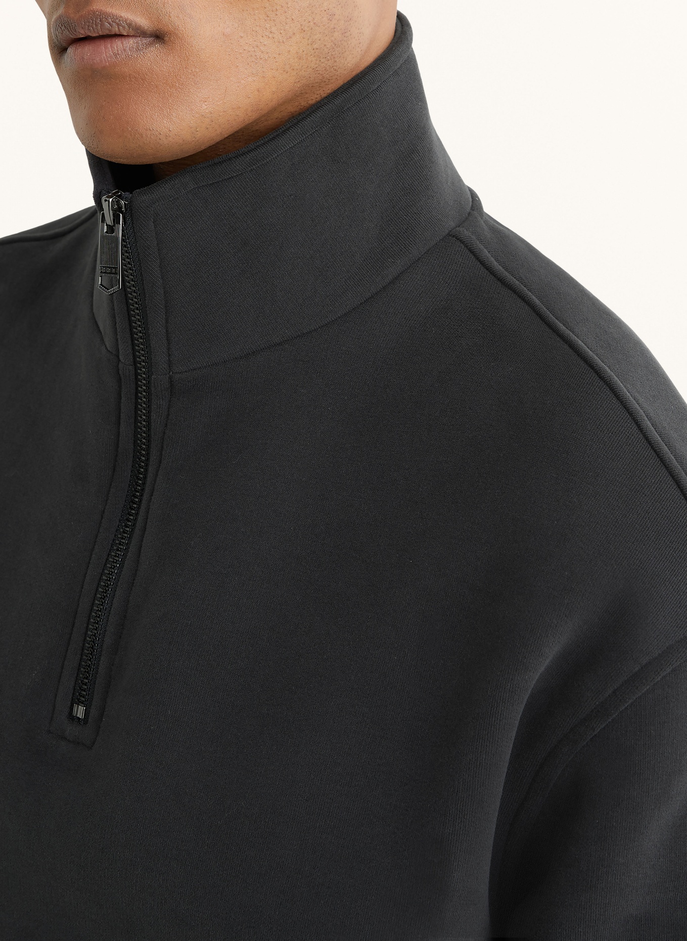 REISS Sweat-Troyer QUINN: SCHWARZ