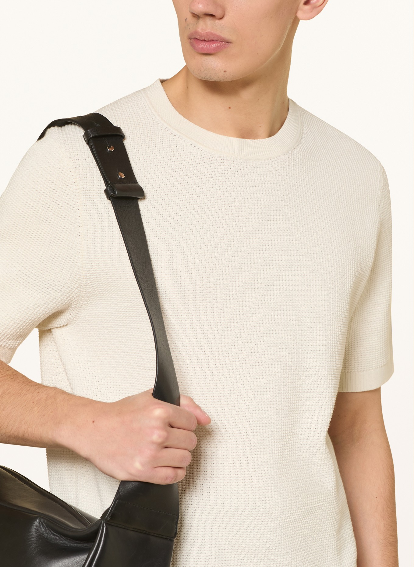 COS Gebreide trui: CRÈME