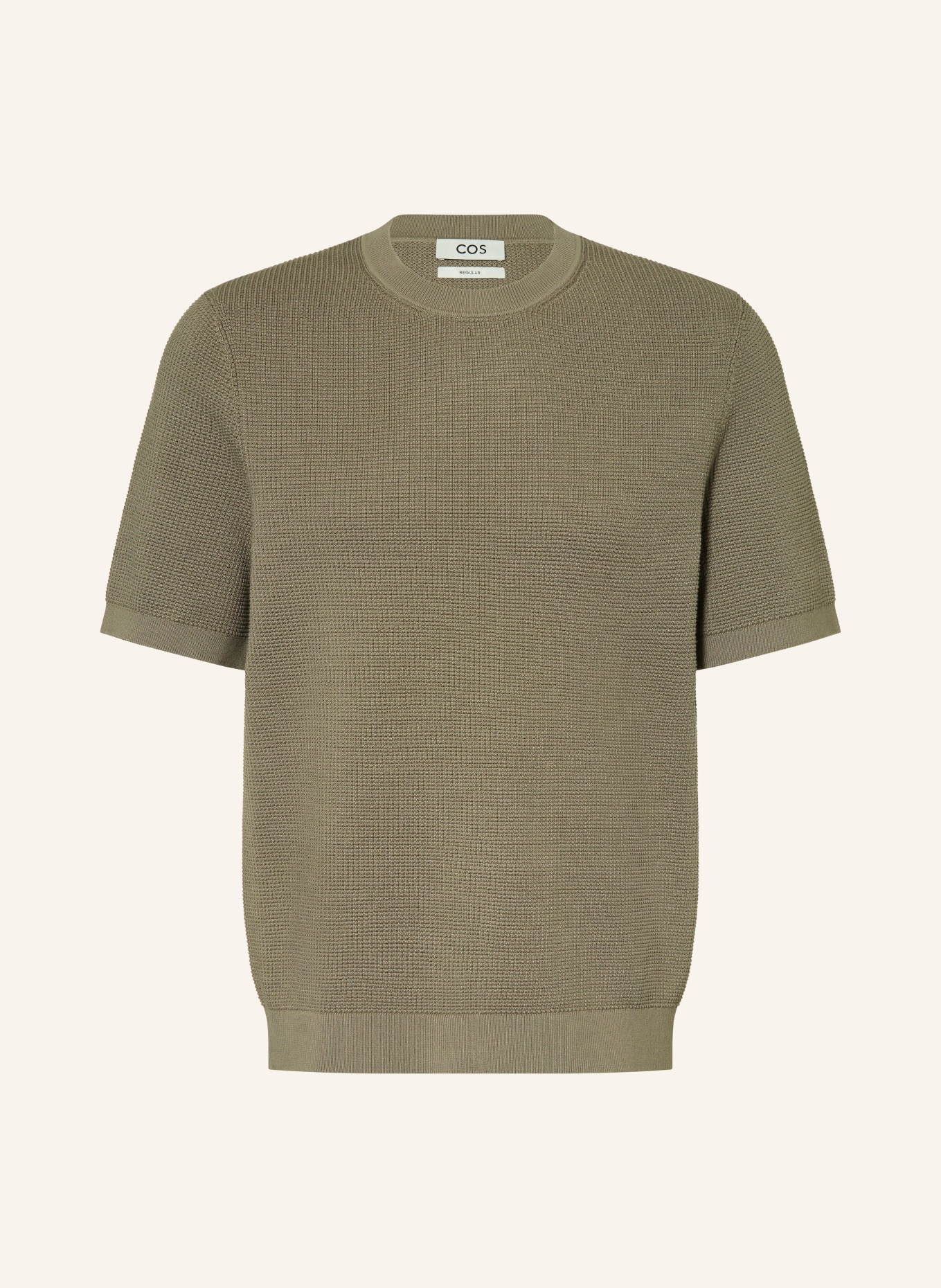 COS Gebreide trui: KAKI