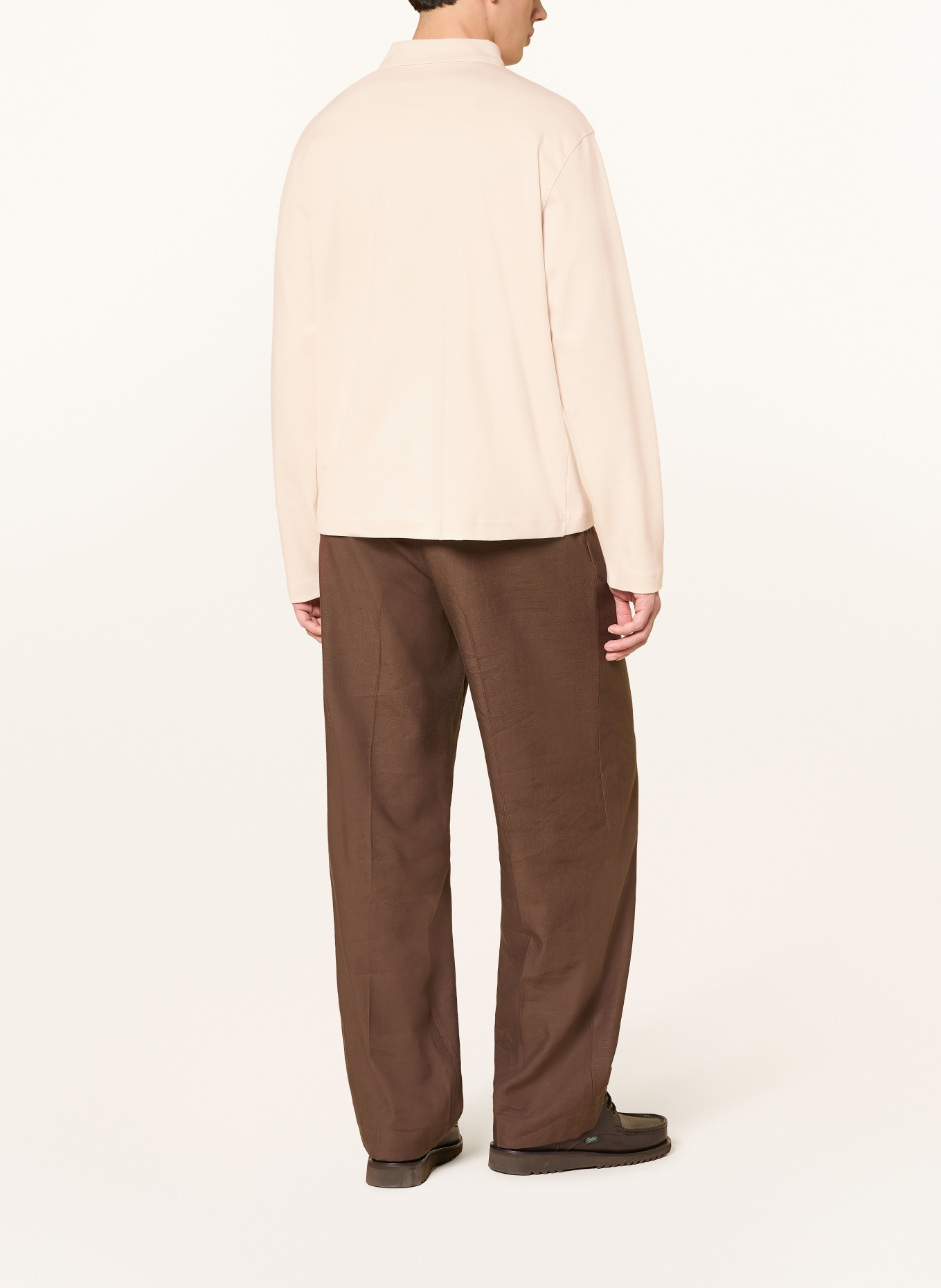 COS Koszulka polo z dżerseju: KREMOWY