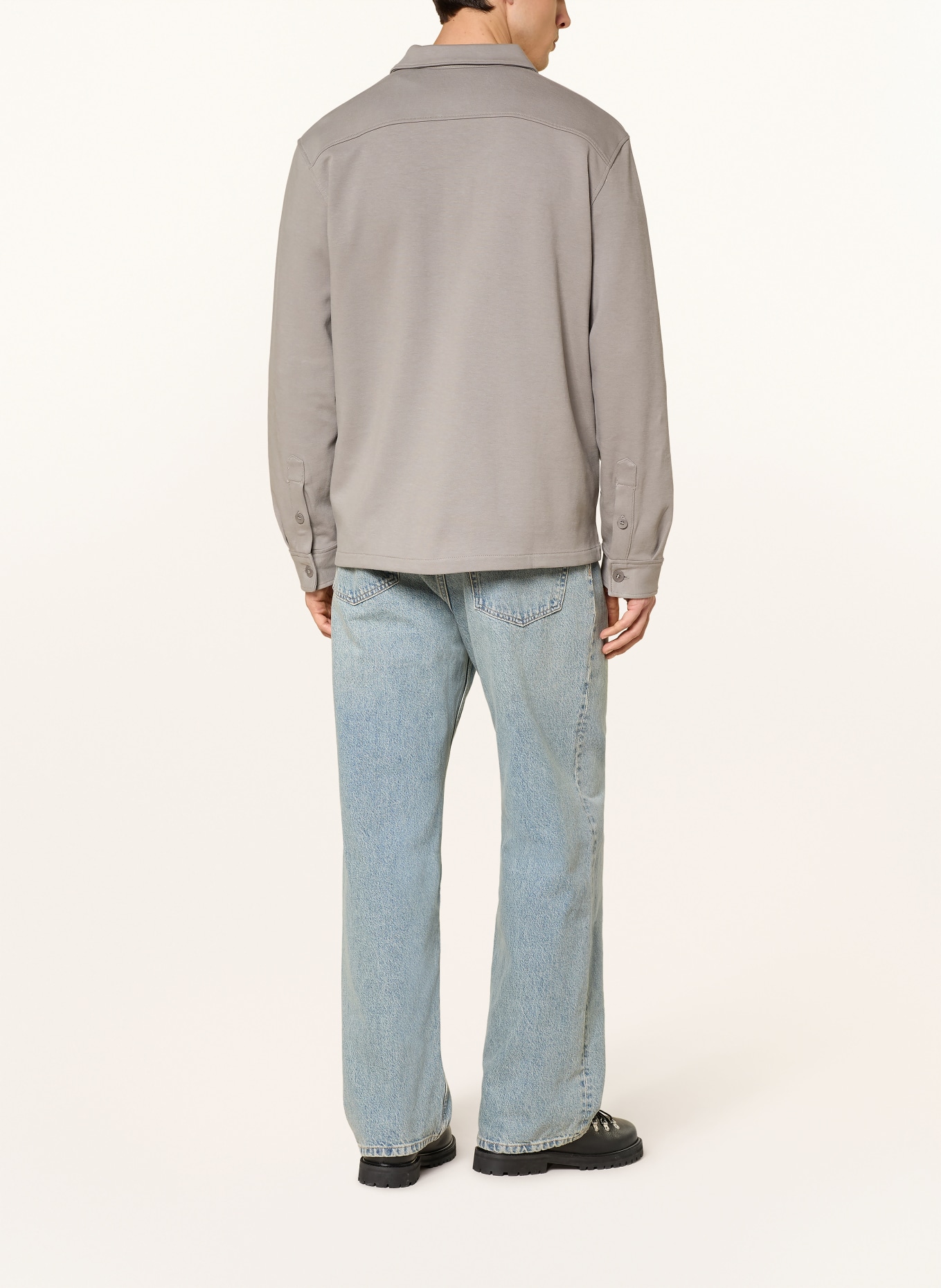 ARKET overshirt: GRAY