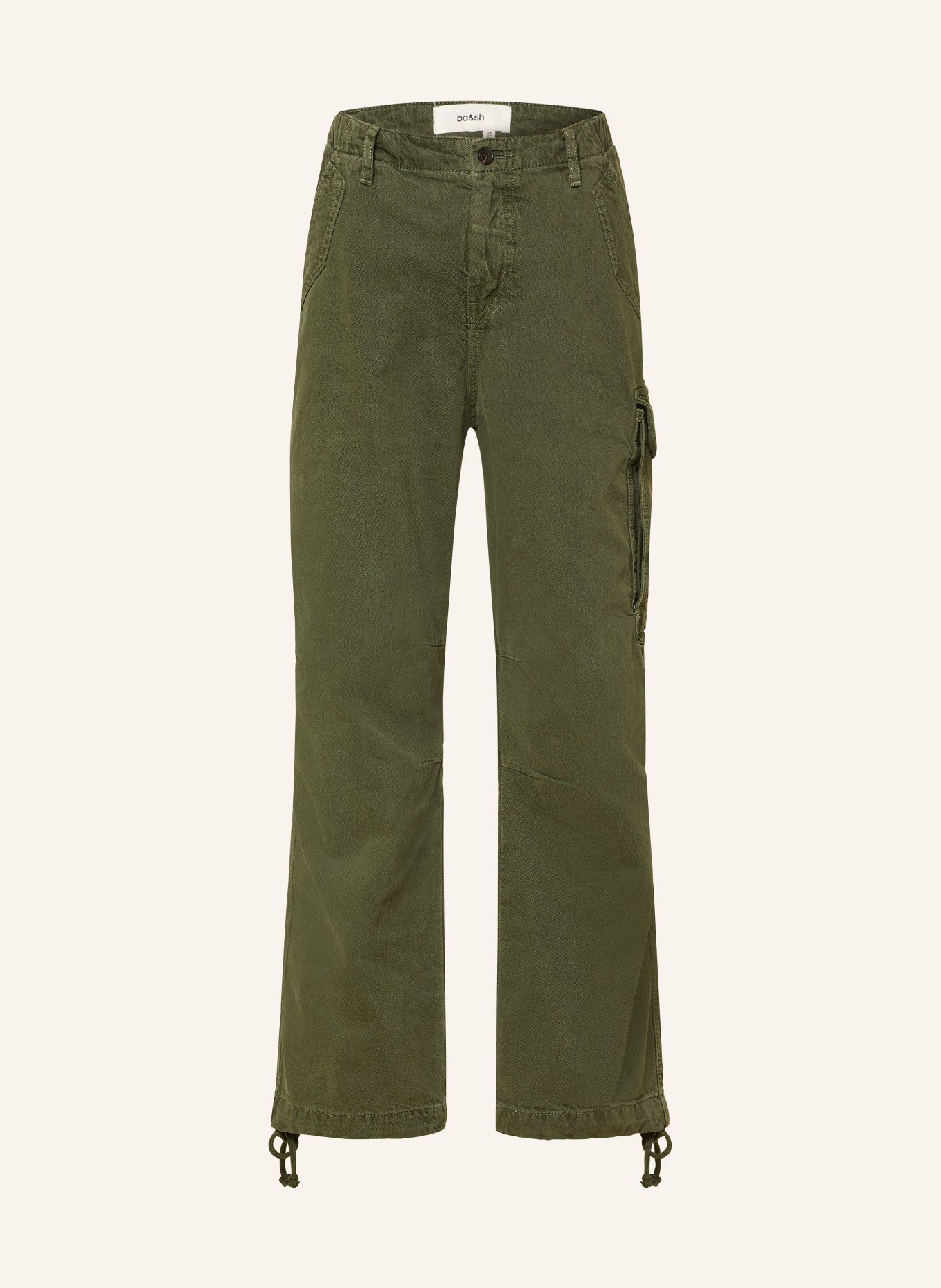 ba&sh Cargohose FINO: DUNKELGRÜN