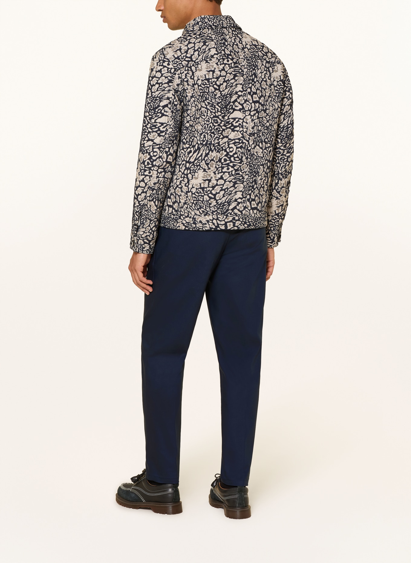 DRYKORN Chino DEVYN Extra Slim Fit: DONKERBLAUW