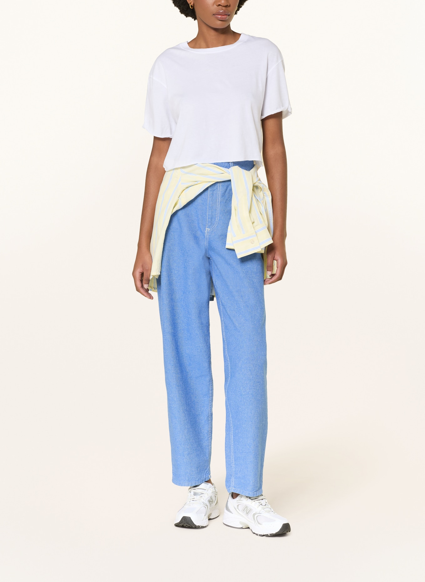 American Vintage Jeans met wijde pijpen: CASCADE WATERFALL