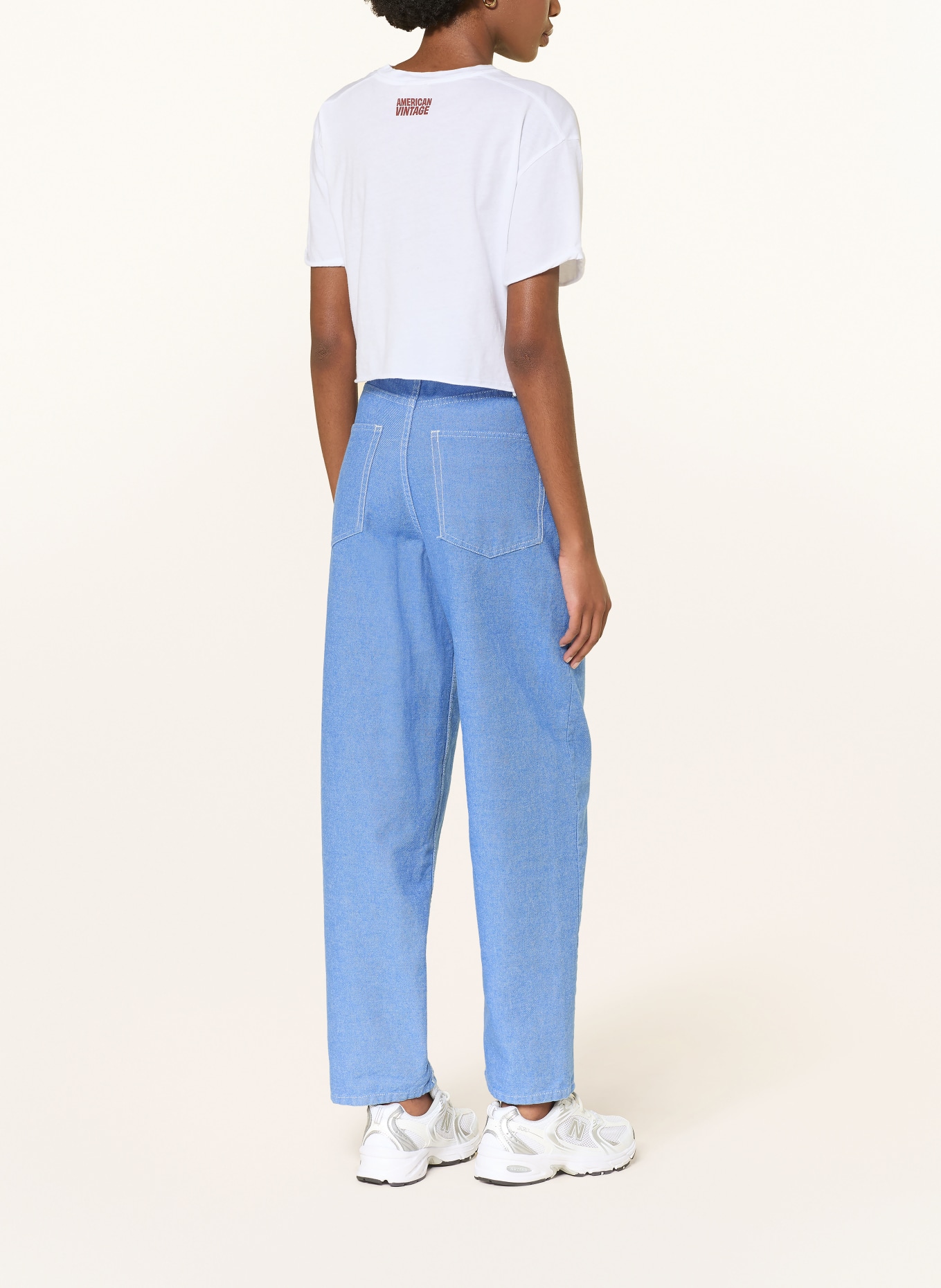 American Vintage Jeans met wijde pijpen: CASCADE WATERFALL