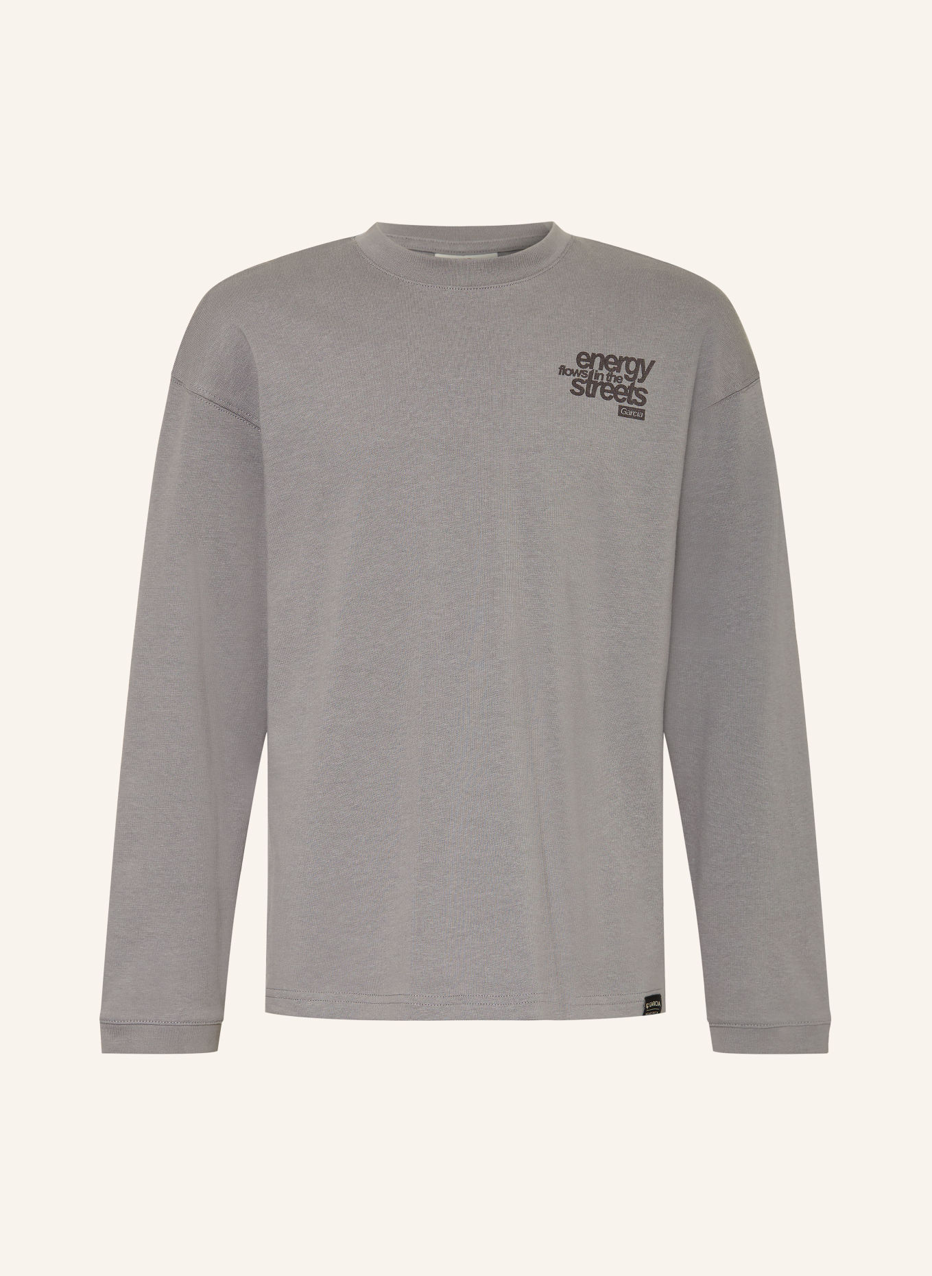 GARCIA Longsleeve: GRAU