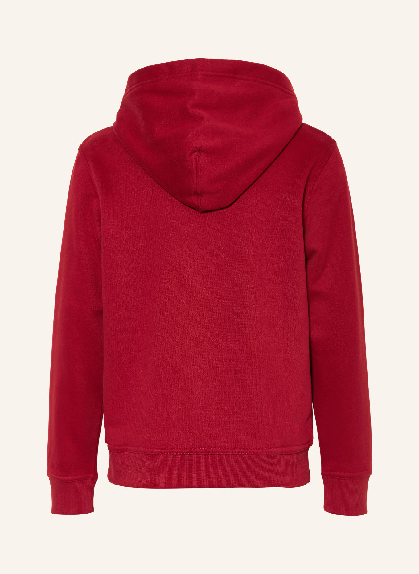 GARCIA hoodie: DARK RED