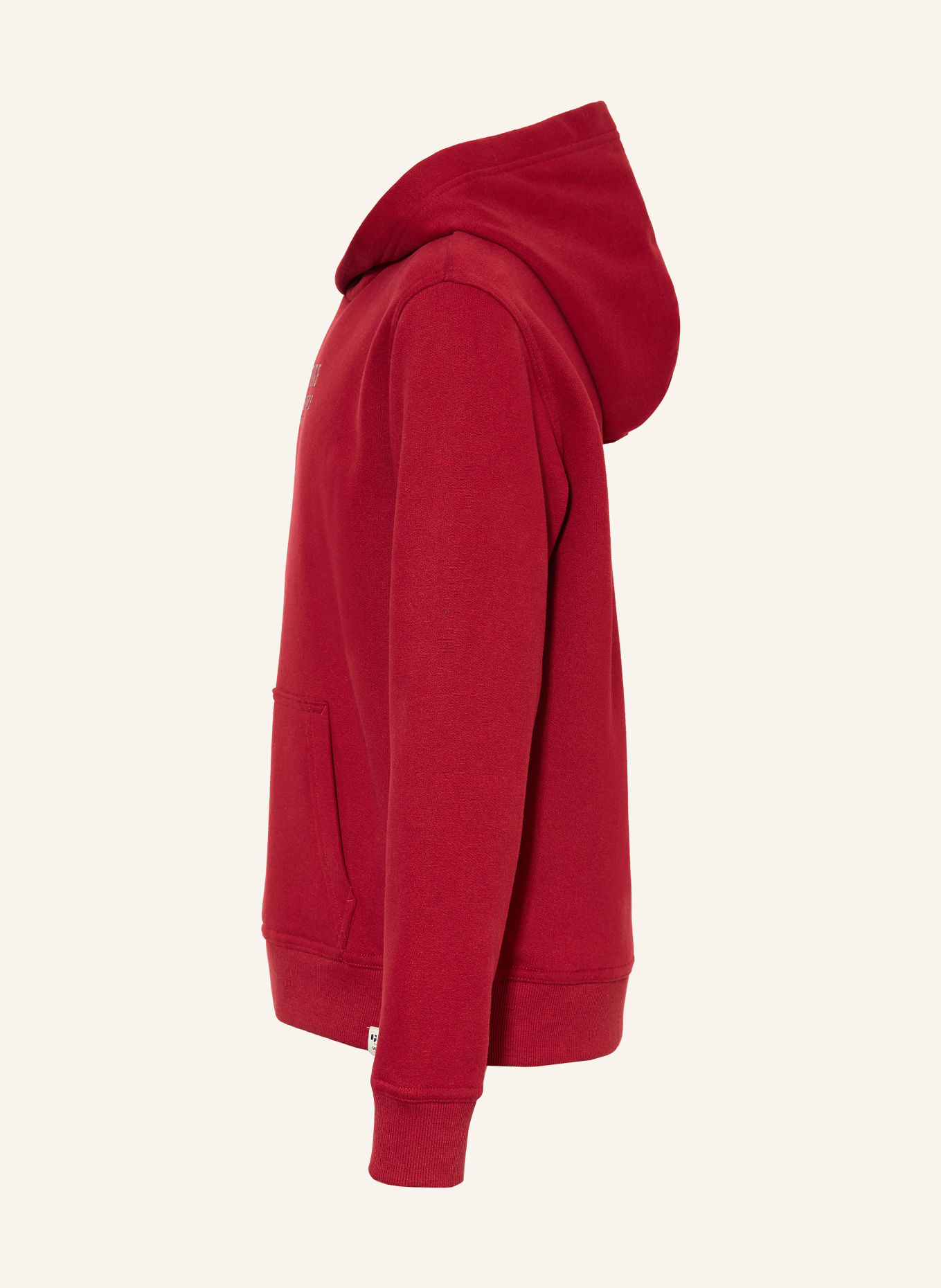 GARCIA hoodie: DARK RED