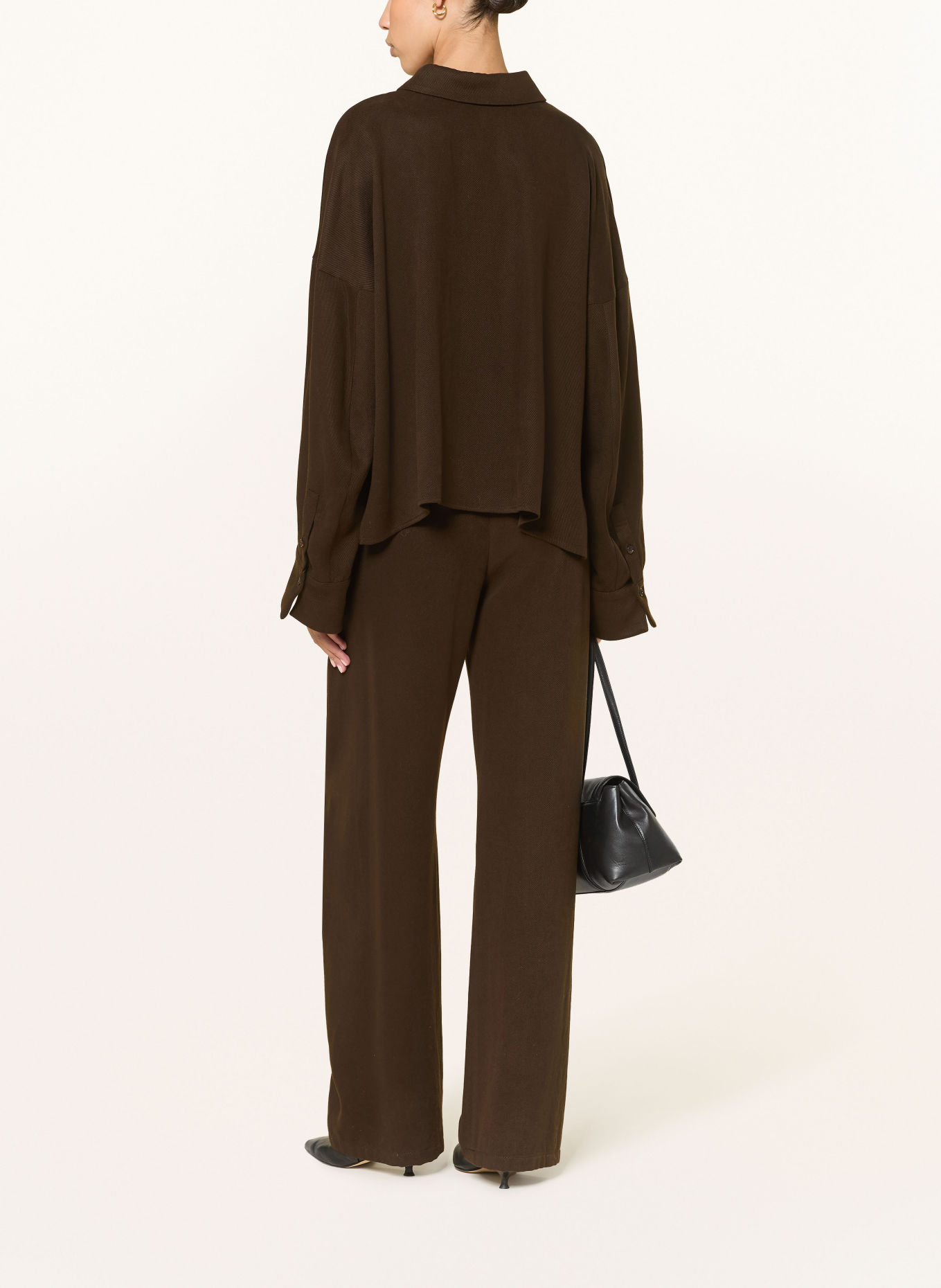 DRYKORN Broek RECEIVE: MARRON FONCÉ