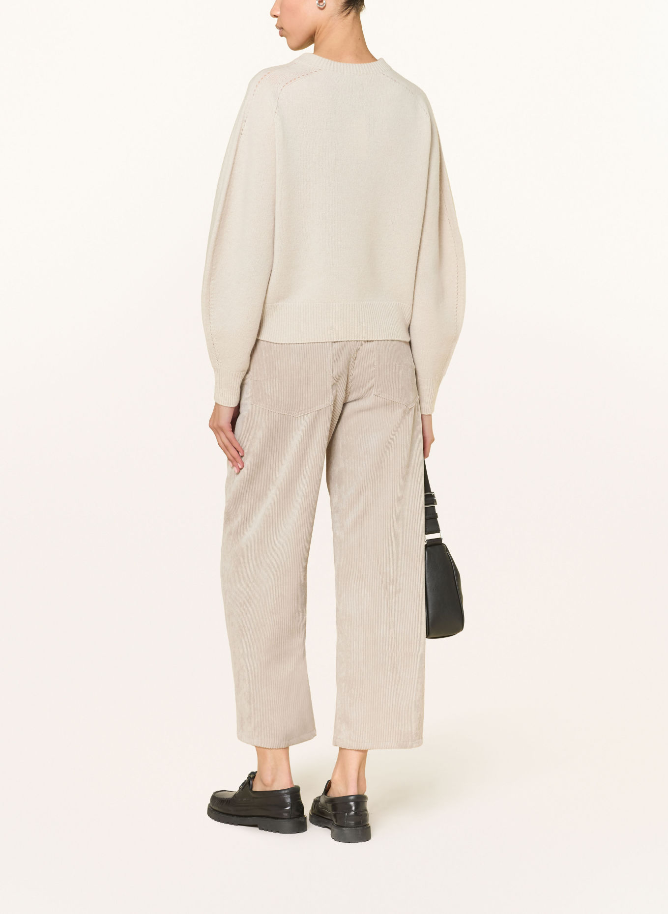 DRYKORN DERIVE 7/8-length corduroy pants: 1702 braun