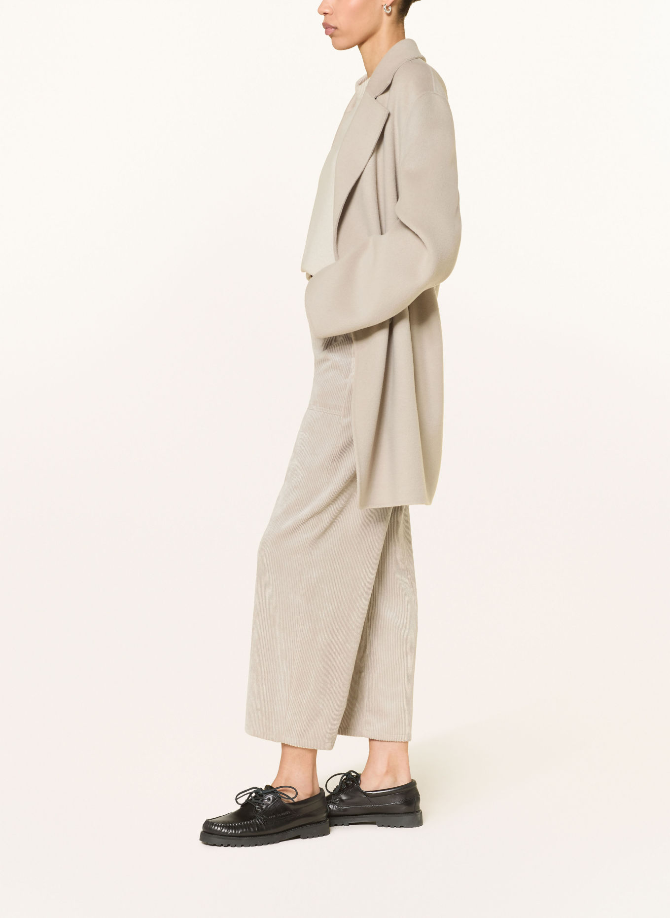 DRYKORN DERIVE 7/8-length corduroy pants: 1702 braun