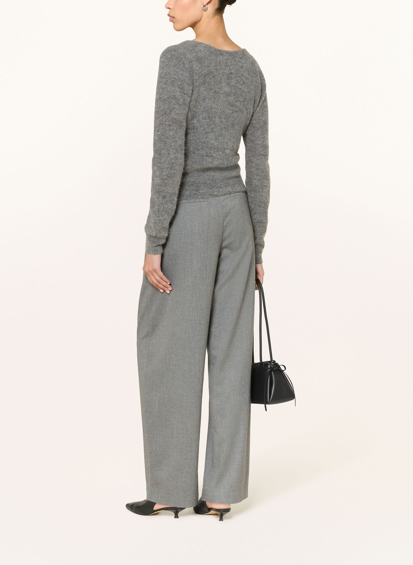 DRYKORN Marlenehose UNPACK: GRAU