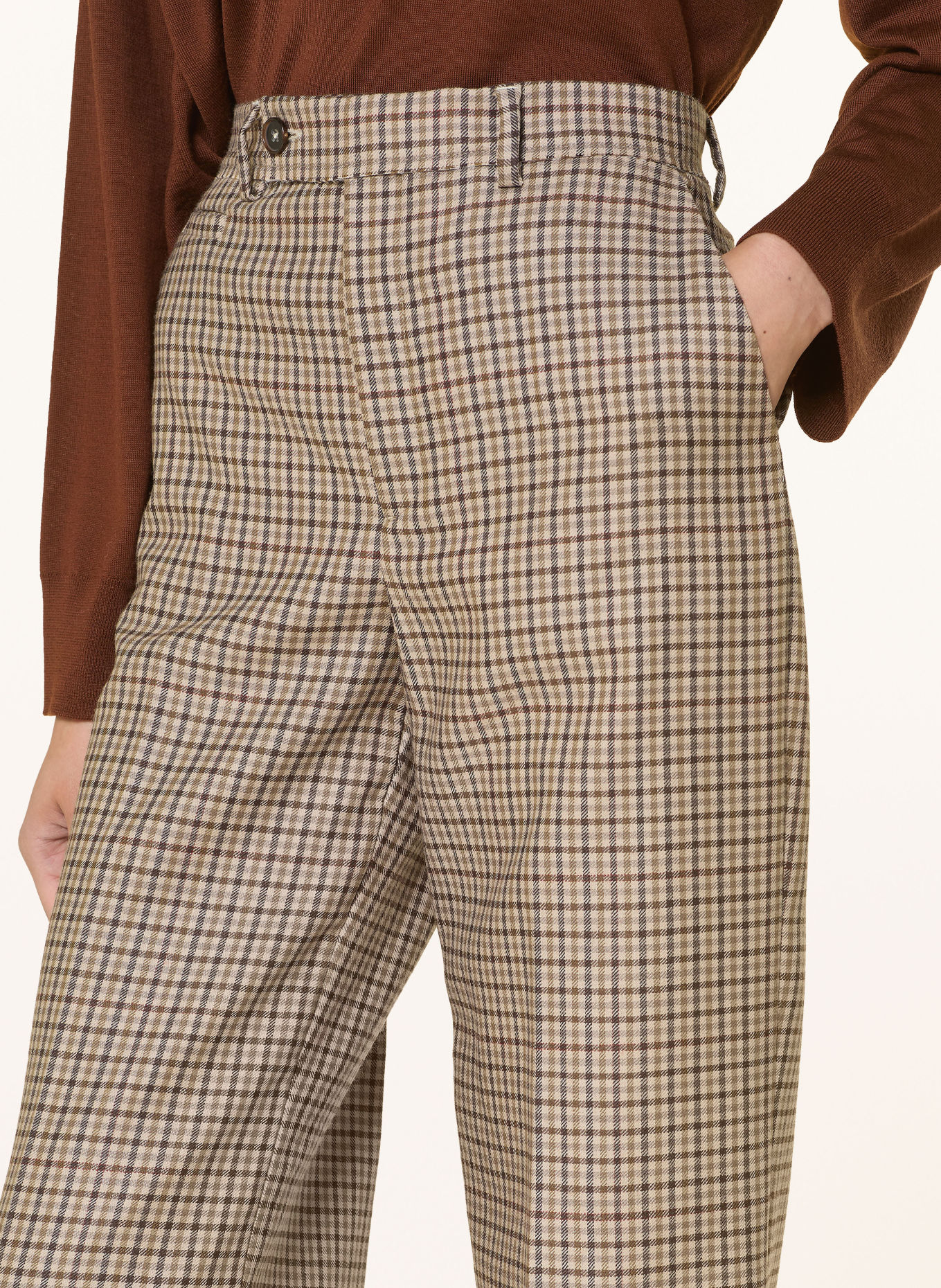 DRYKORN Marlenehose BEADLE: BEIGE / KHAKI / SCHWARZ