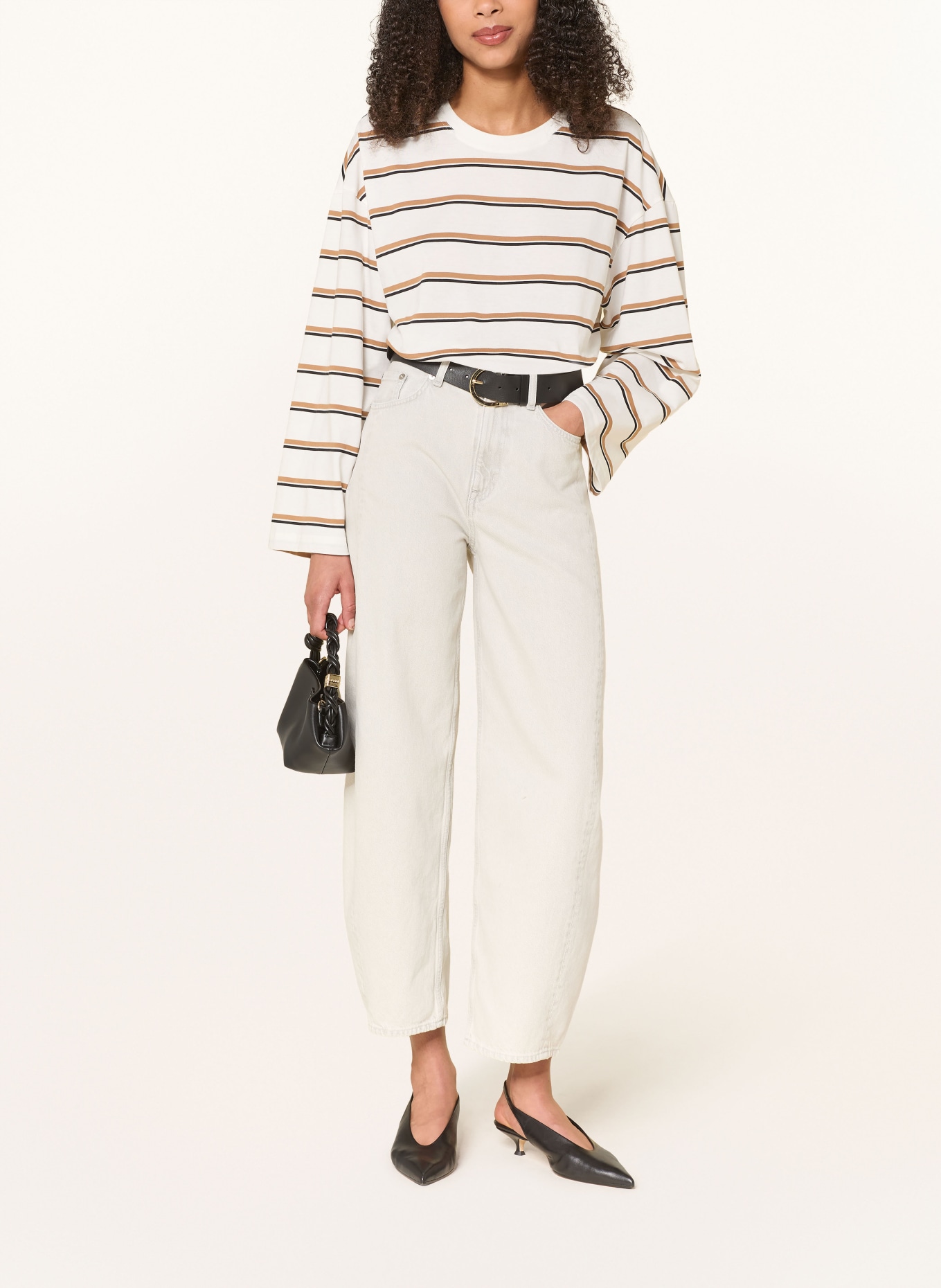 ARKET Jeans Barrel: 006 11-901 Denim Off-White