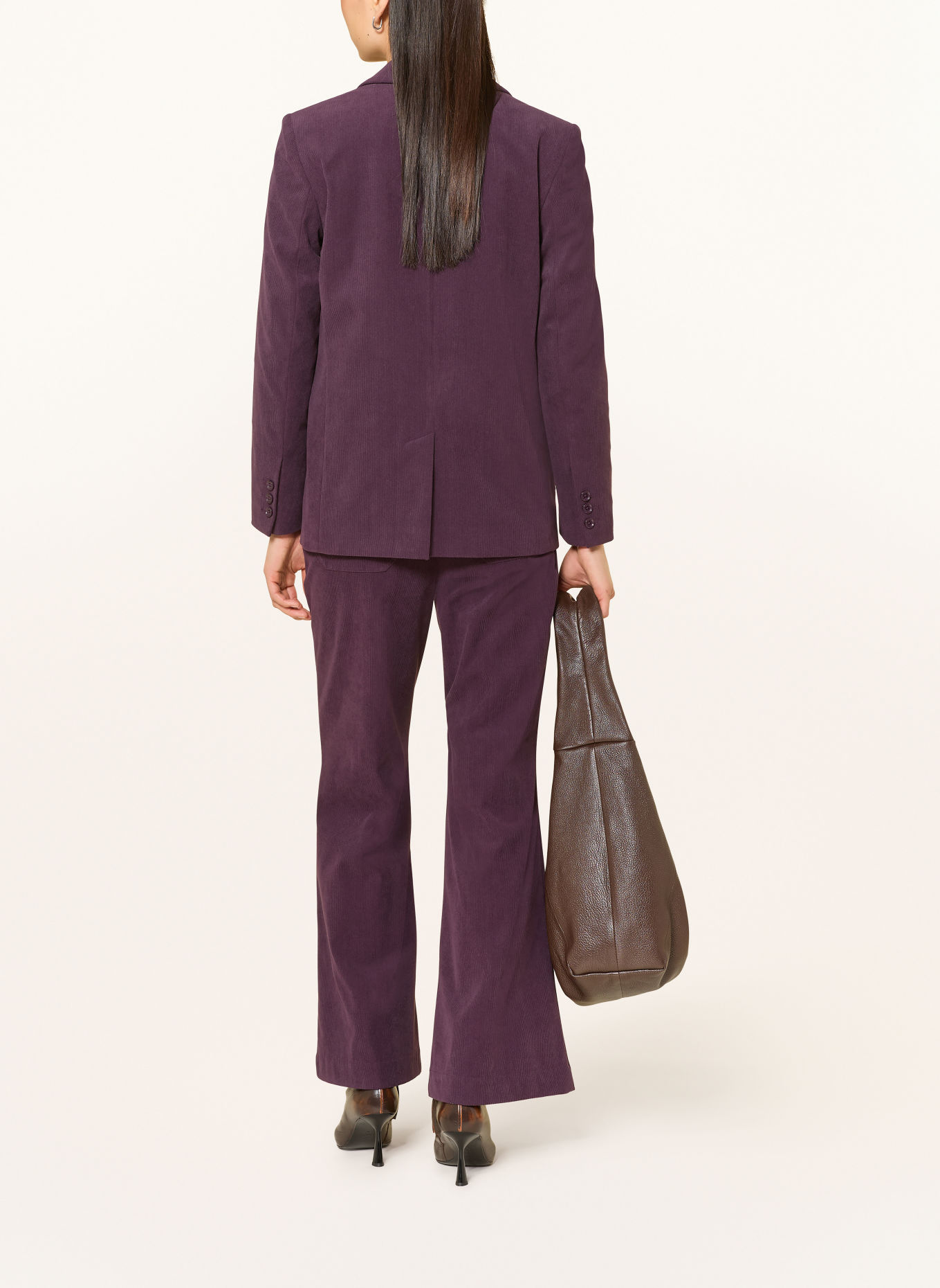 MARC AUREL Cordblazer: DUNKELLILA