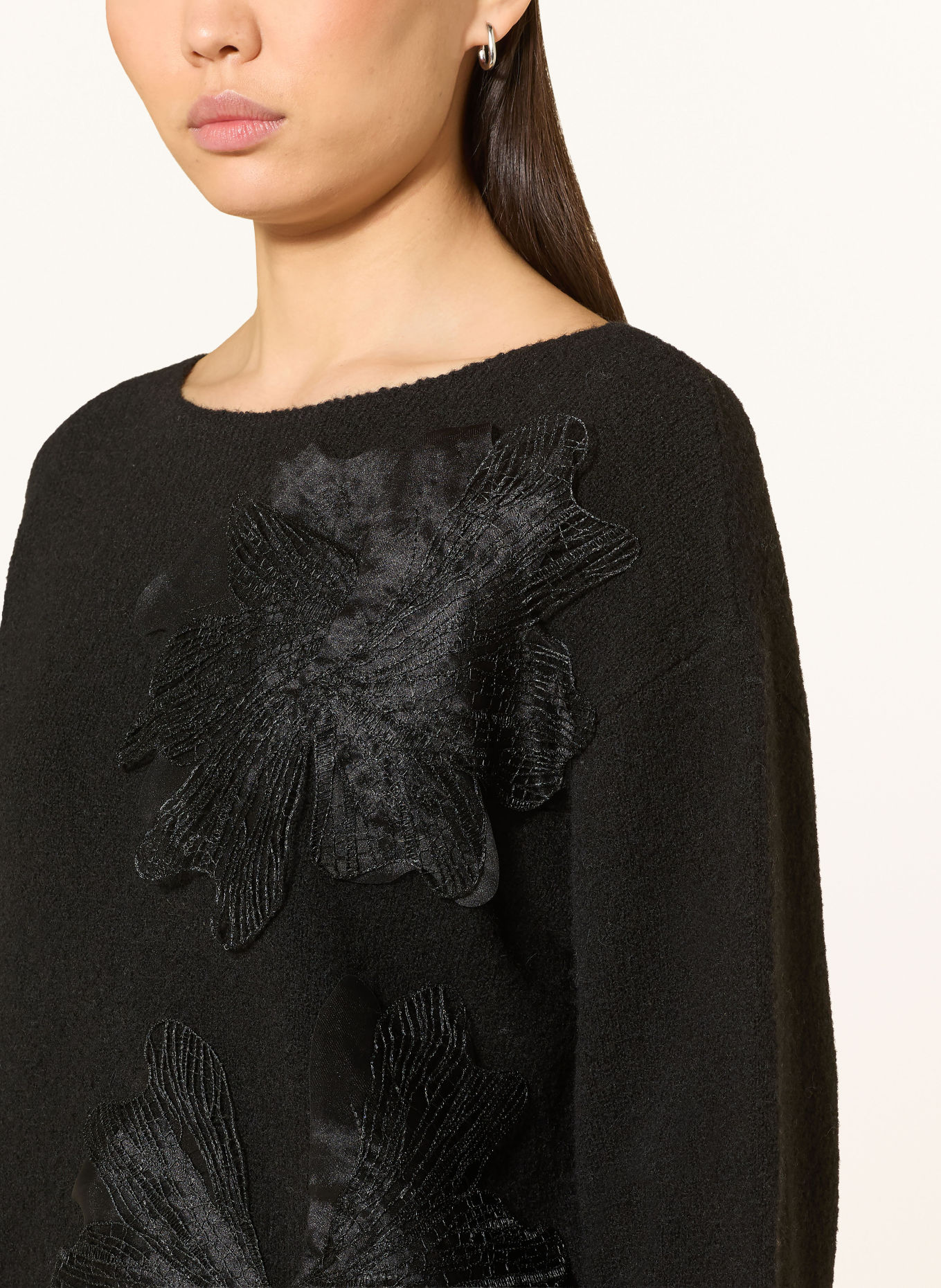 MARC AUREL Pullover: SCHWARZ