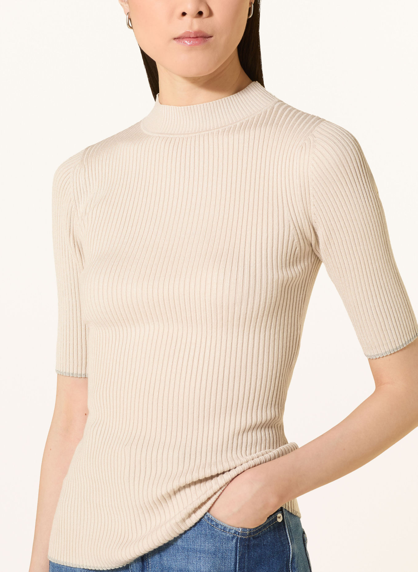 MARC AUREL pull en maille: BEIGE