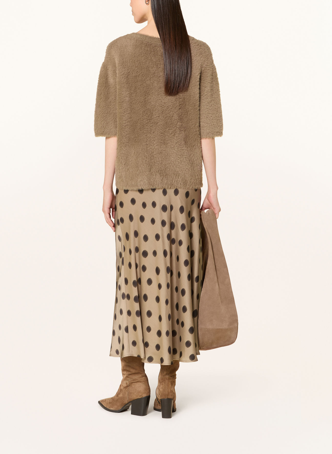 MARC AUREL pull en maille: TAUPE