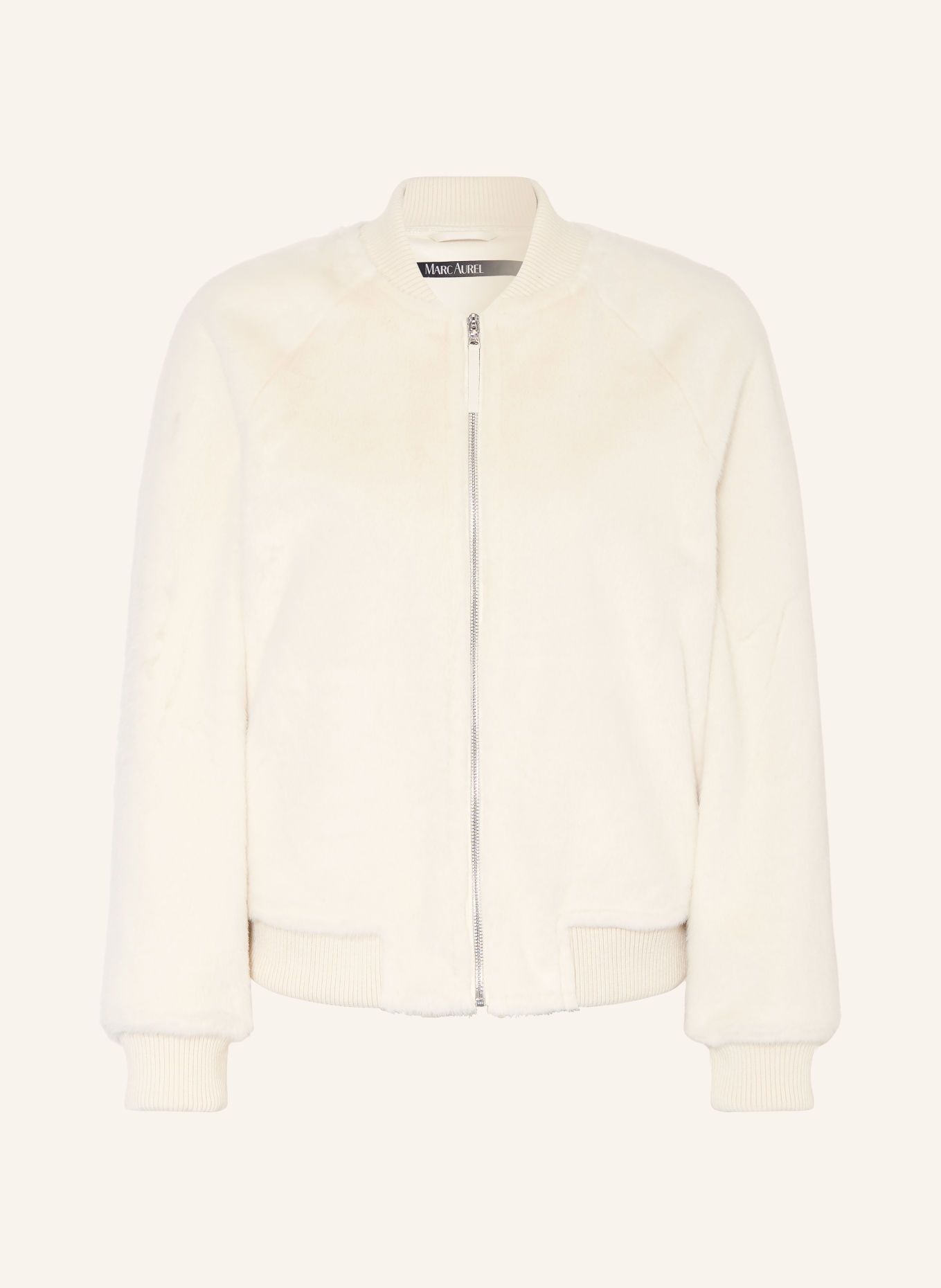 MARC AUREL Kunstfell-Blouson: CREME
