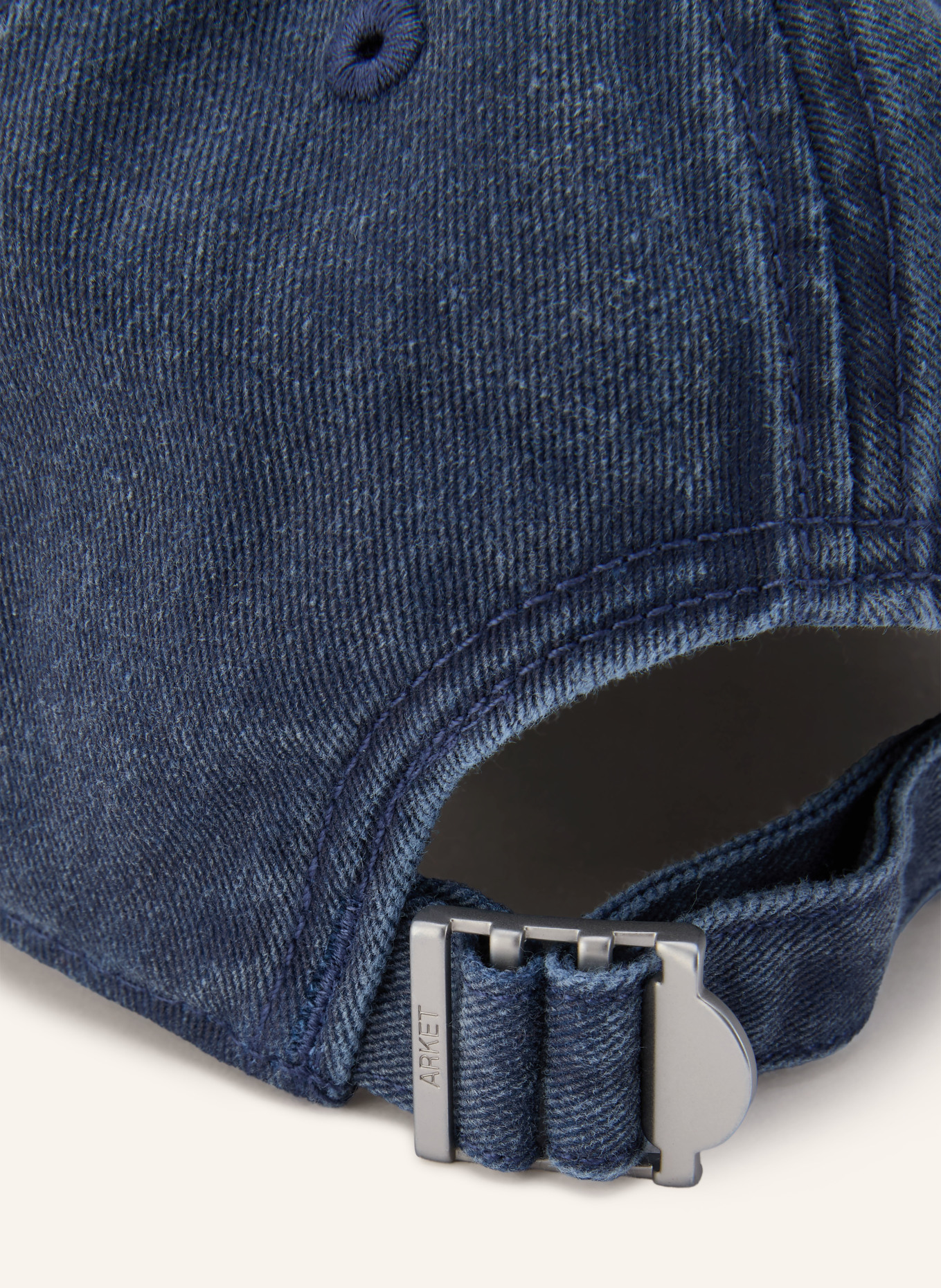 ARKET Jeans-Cap: DUNKELBLAU
