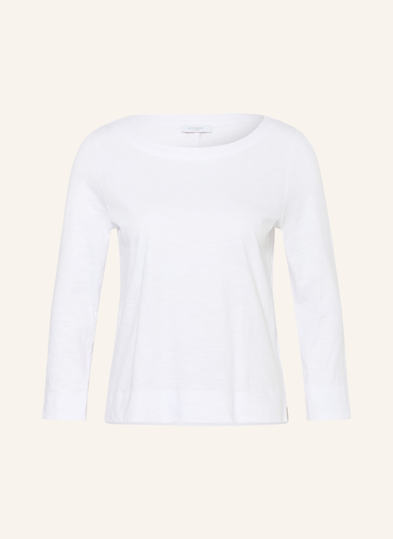 HOBBS Shirt MARTIE mit 3/4-Arm: WEISS