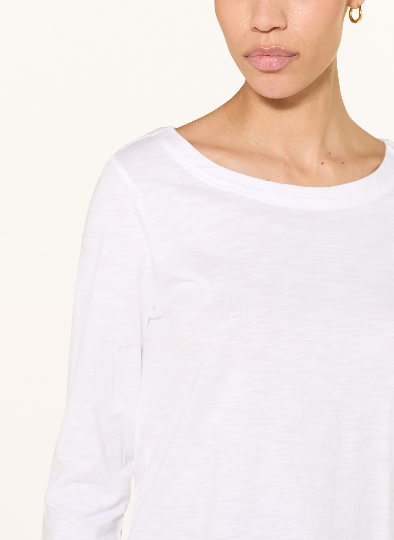 HOBBS Shirt MARTIE mit 3/4-Arm: WEISS