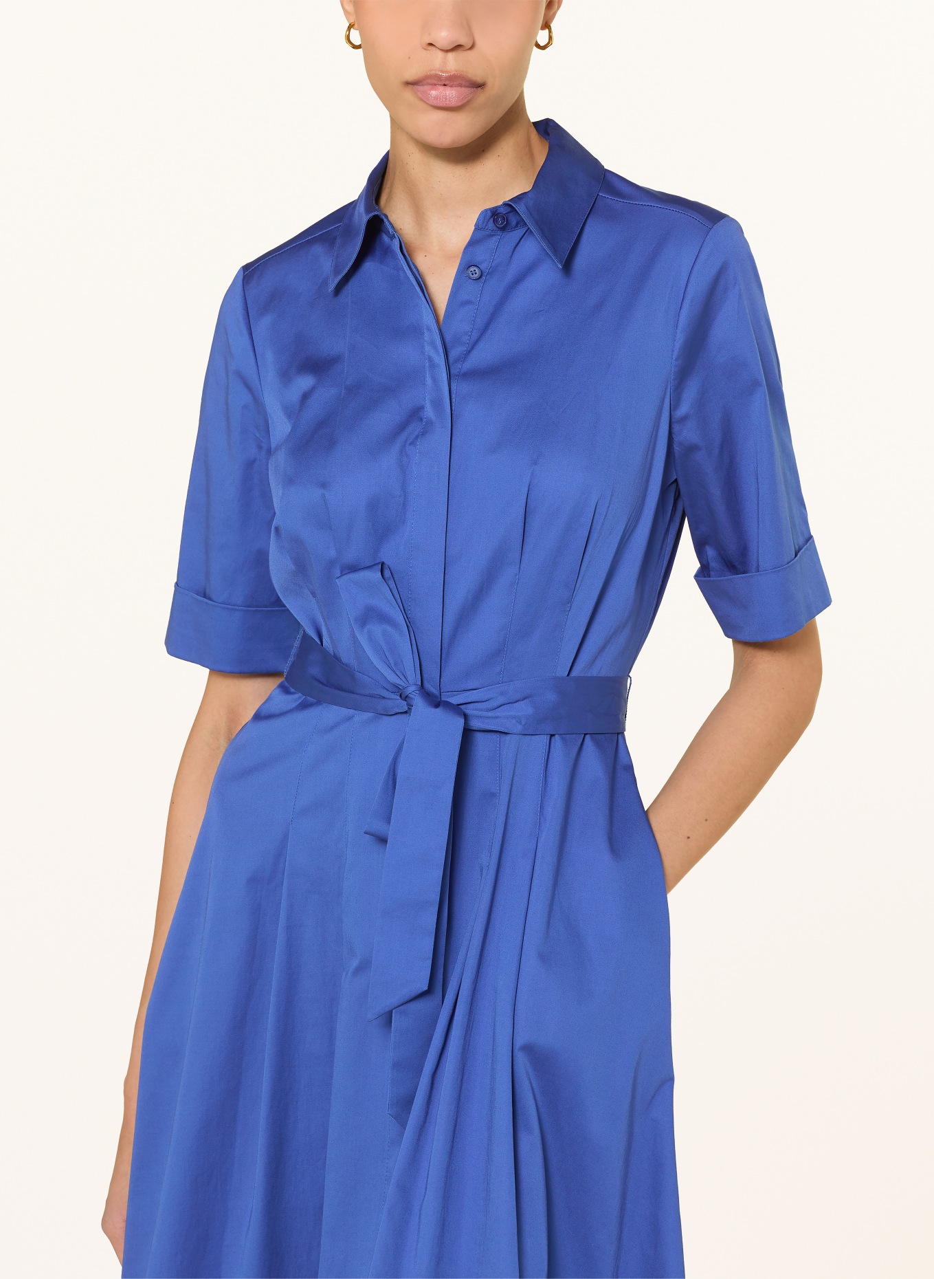 HOBBS Hemdblusenkleid: BLAU